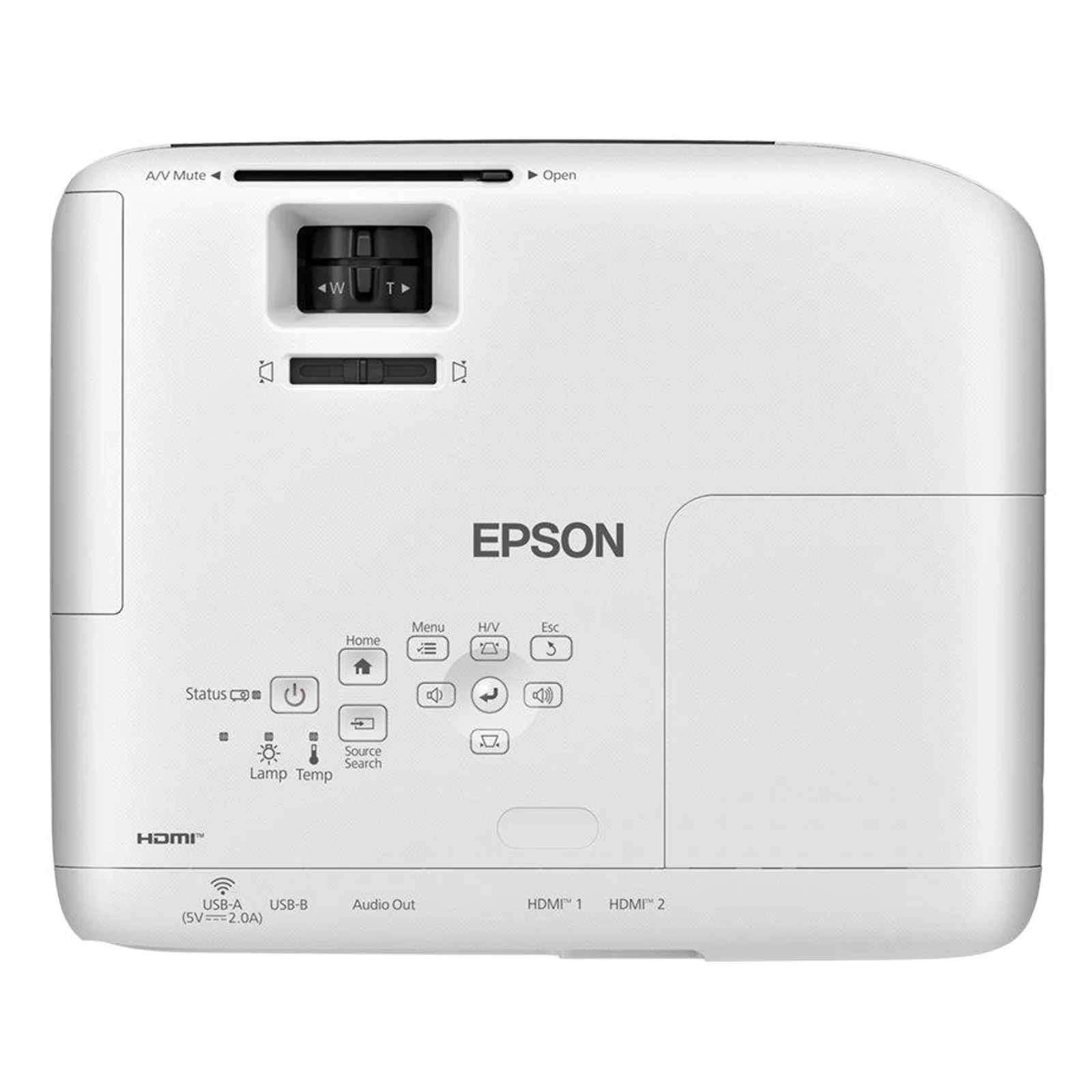 Epson EB-FH08 3600 ANSI lumens 3LCD 1080p (1920x1080) Blanc
