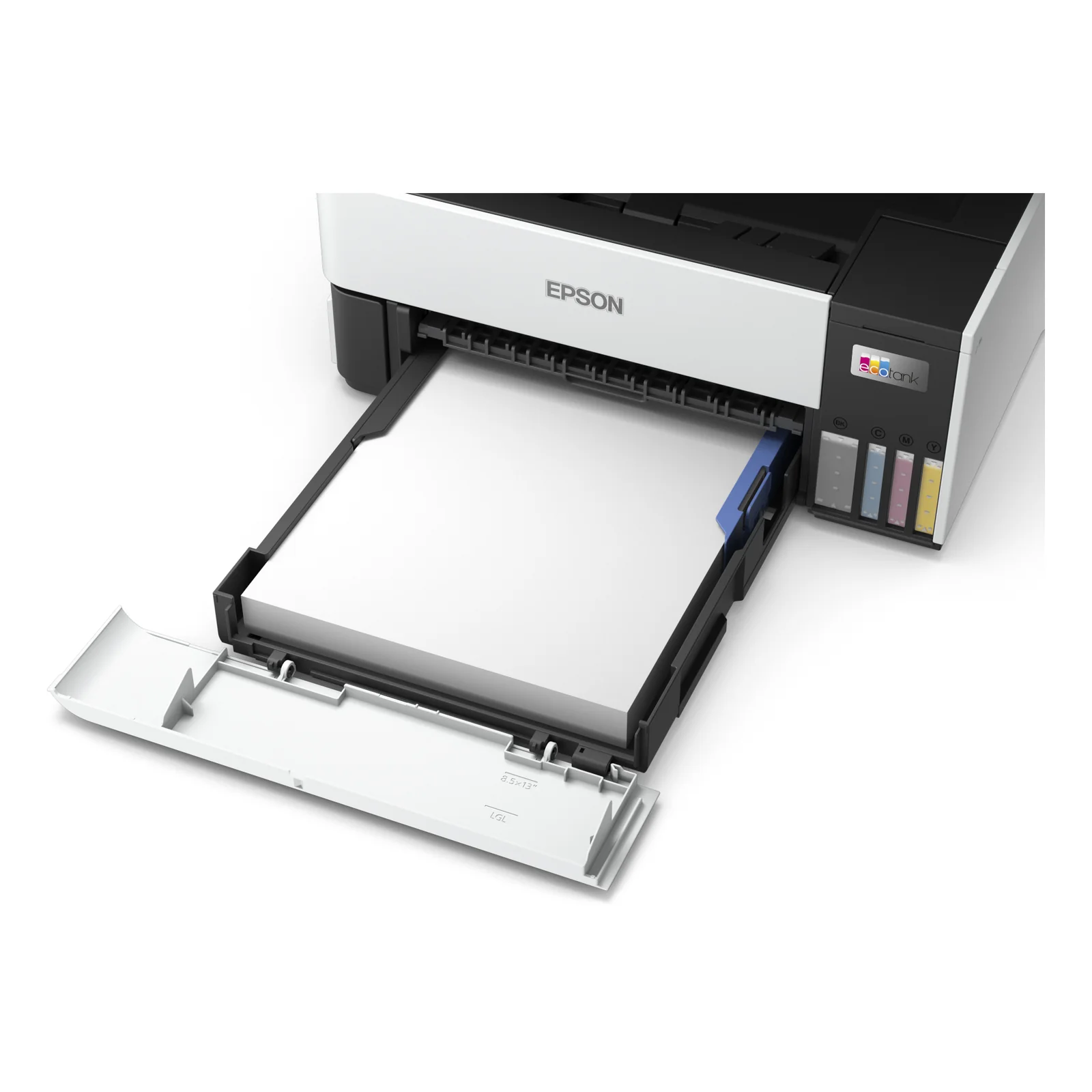 Recharge d'un réservoir d'encre noire sur l'Epson EcoTank ET-5170