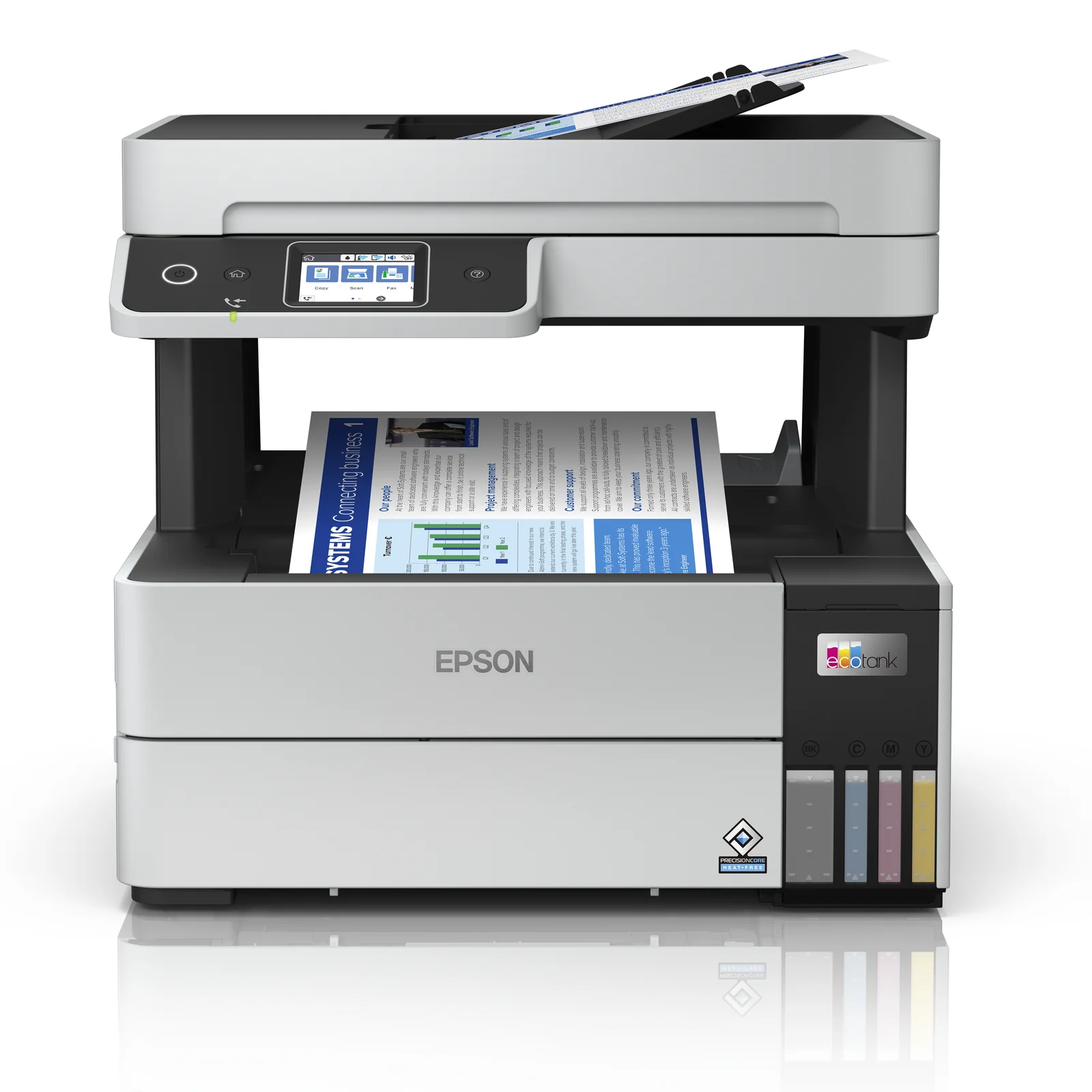 Sortie papier face cachée à l'arrière de l'Epson EcoTank ET-5170