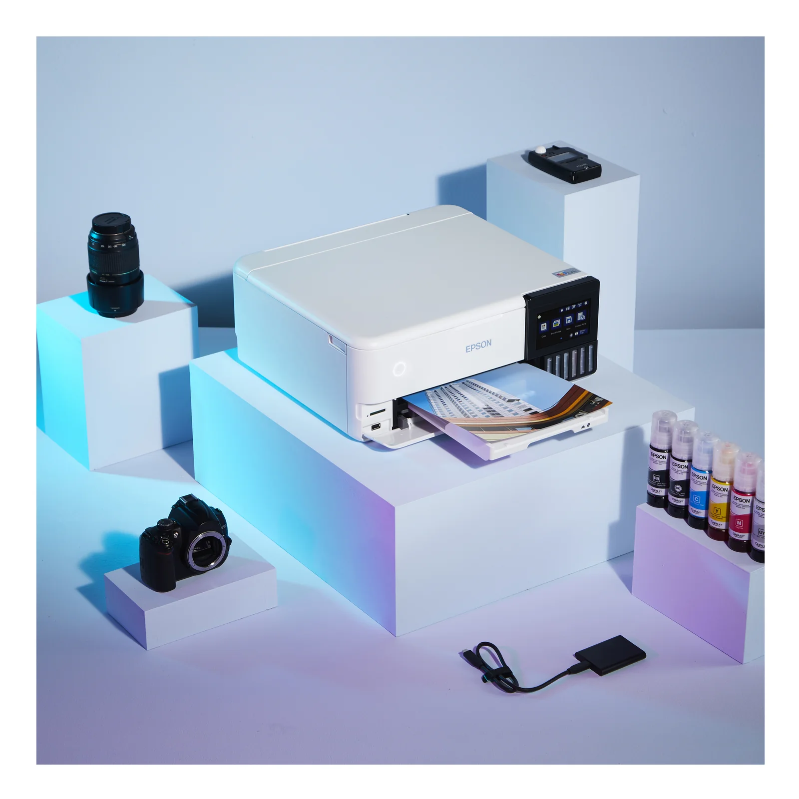 Epson EcoTank ET-8500 Jet d'encre A4 5760 x 1440 DPI 32 ppm Wifi