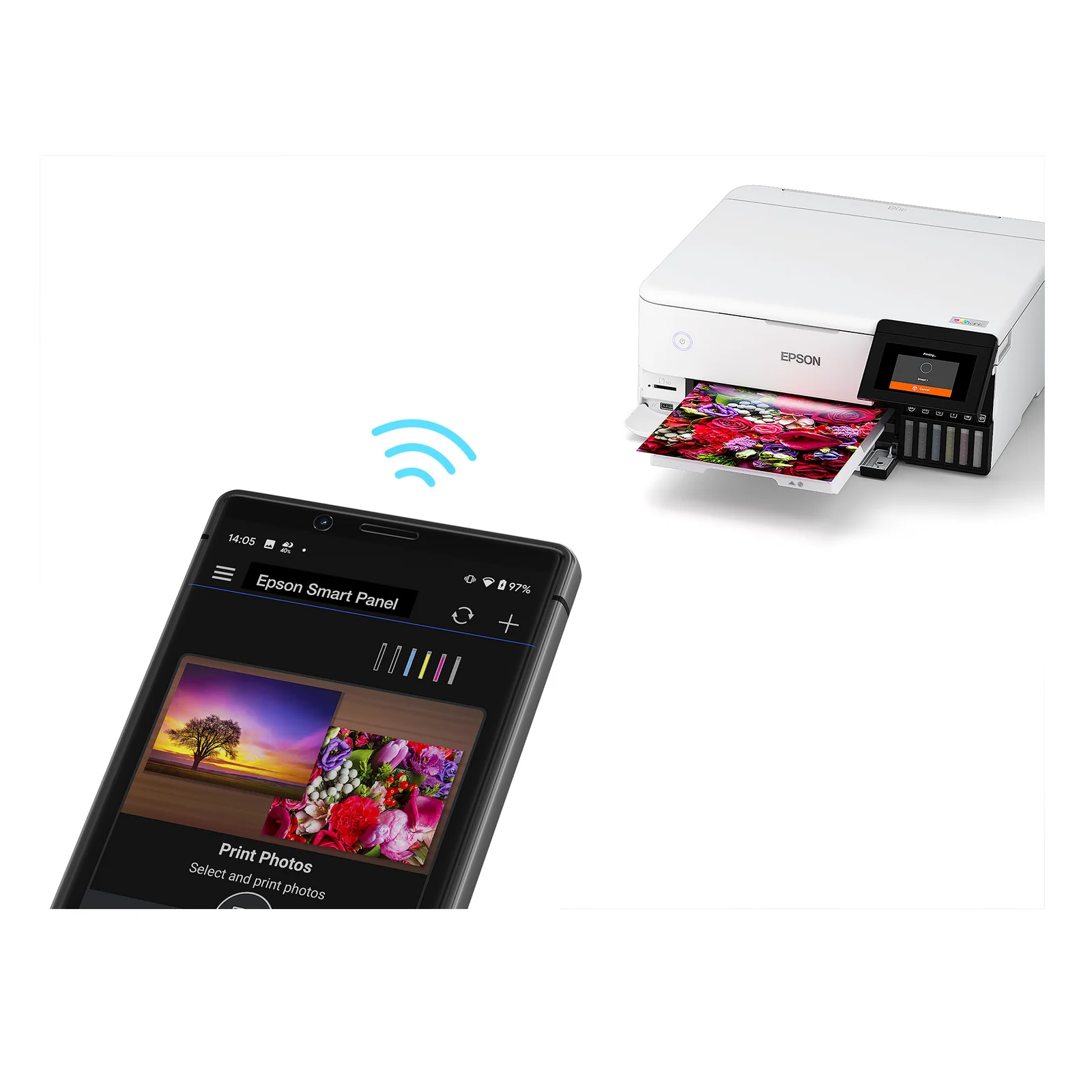 Epson EcoTank ET-8500 Jet d'encre A4 5760 x 1440 DPI 32 ppm Wifi