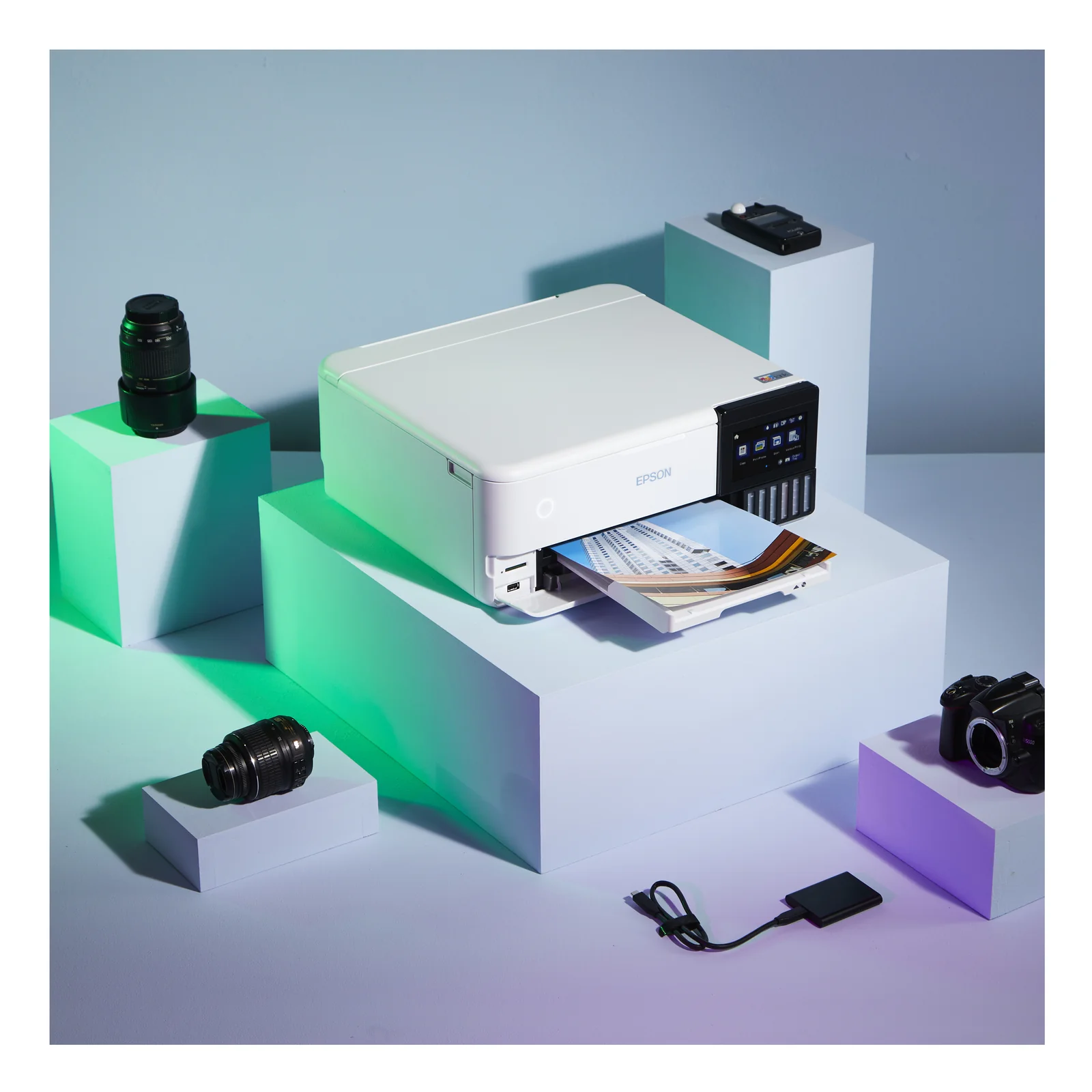 Epson EcoTank ET-8500 Jet d'encre A4 5760 x 1440 DPI 32 ppm Wifi