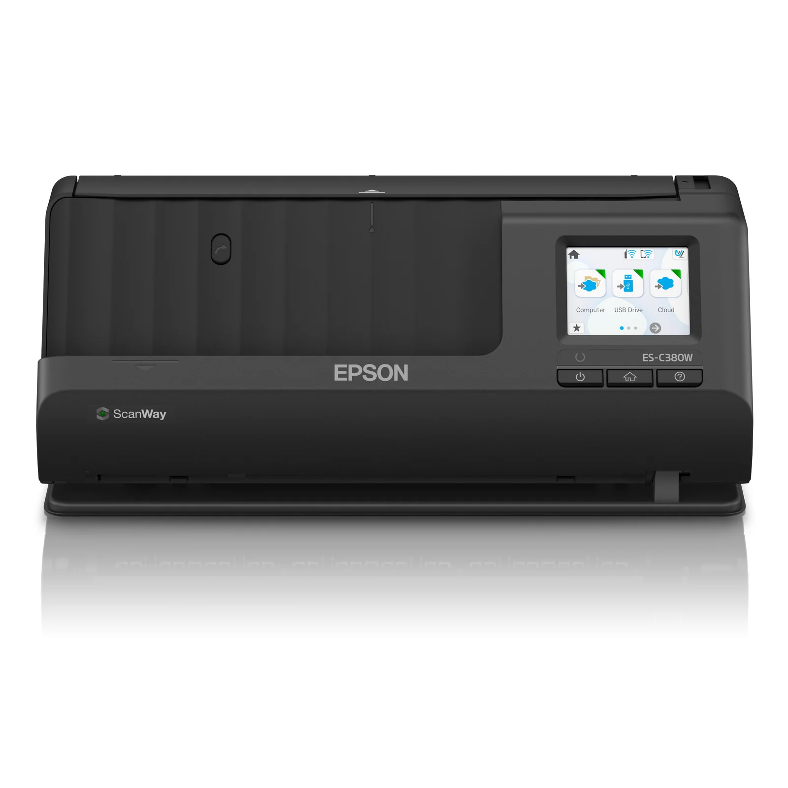 Epson ES-C380W Chargeur automatique de documents + Scanner à feuille 600 x 600 DPI A4 Noir