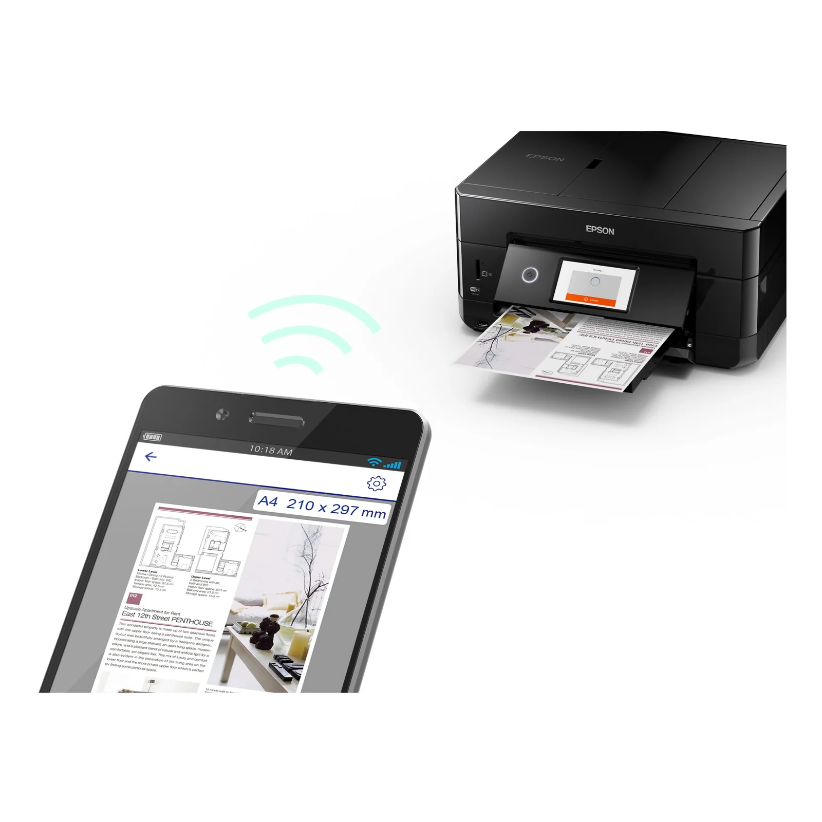 Epson Expression Premium XP-7100 Jet d'encre A4 5760 x 1440 DPI 32 ppm Wifi