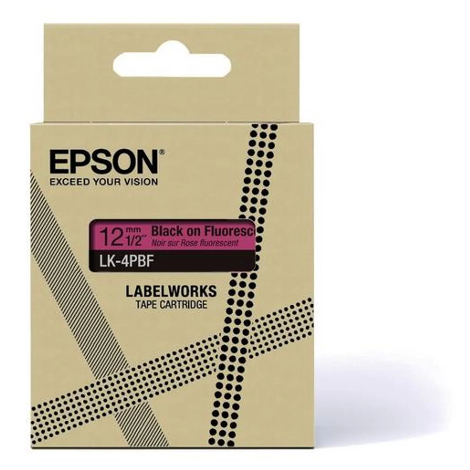 Epson LK-4PBF Noir, Rose