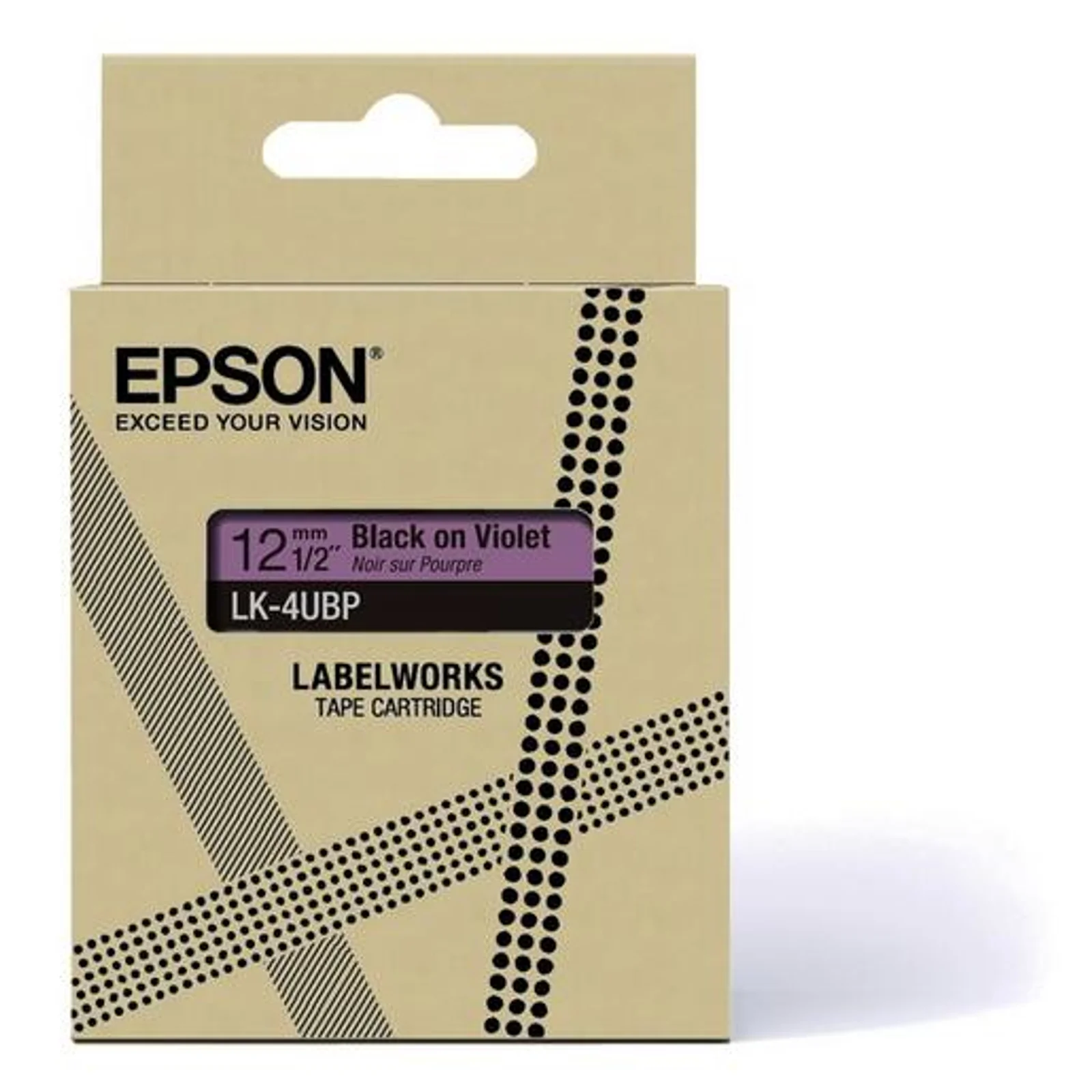 Epson LK-4UBP Noir, Violet