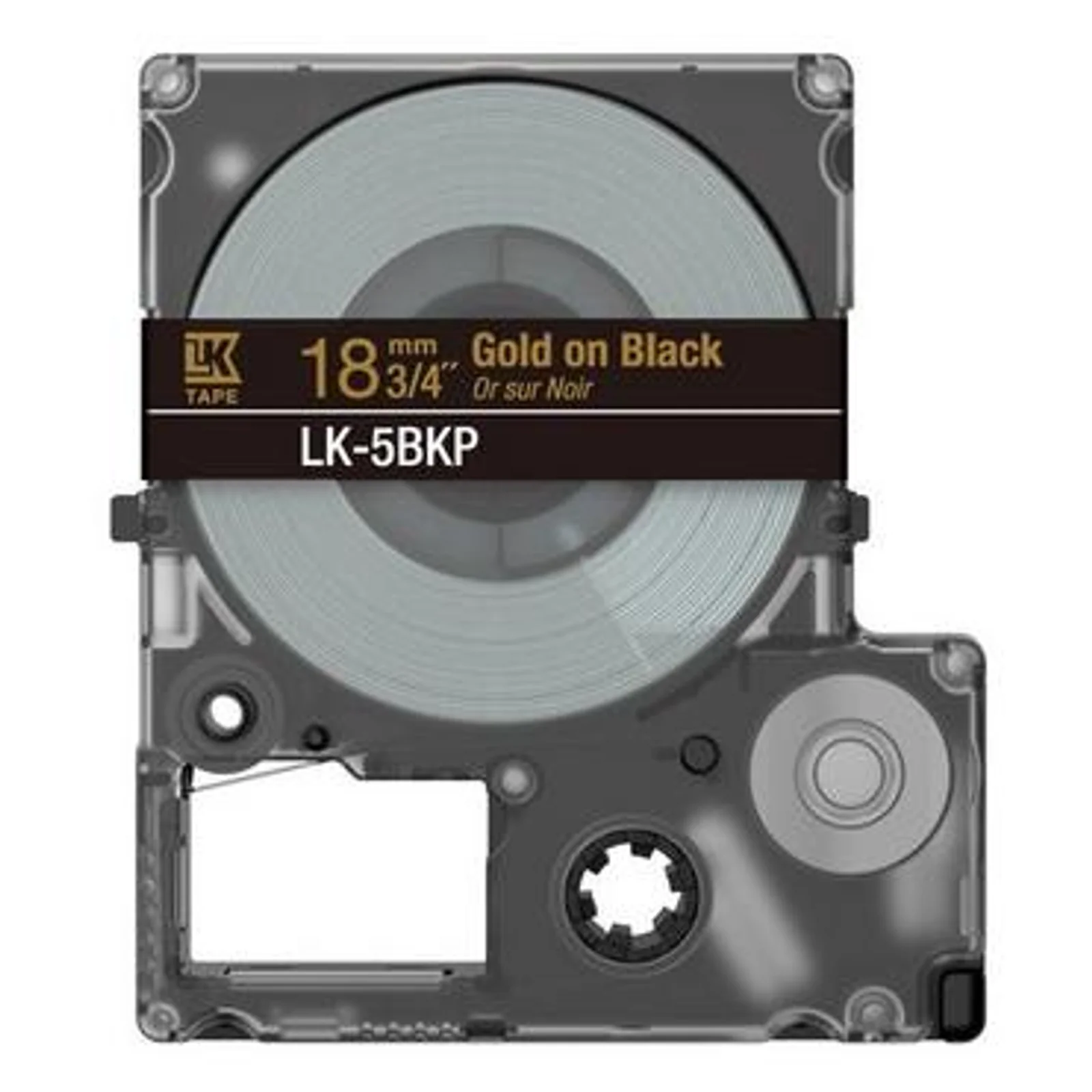 Epson LK-5BKP Noir, Or