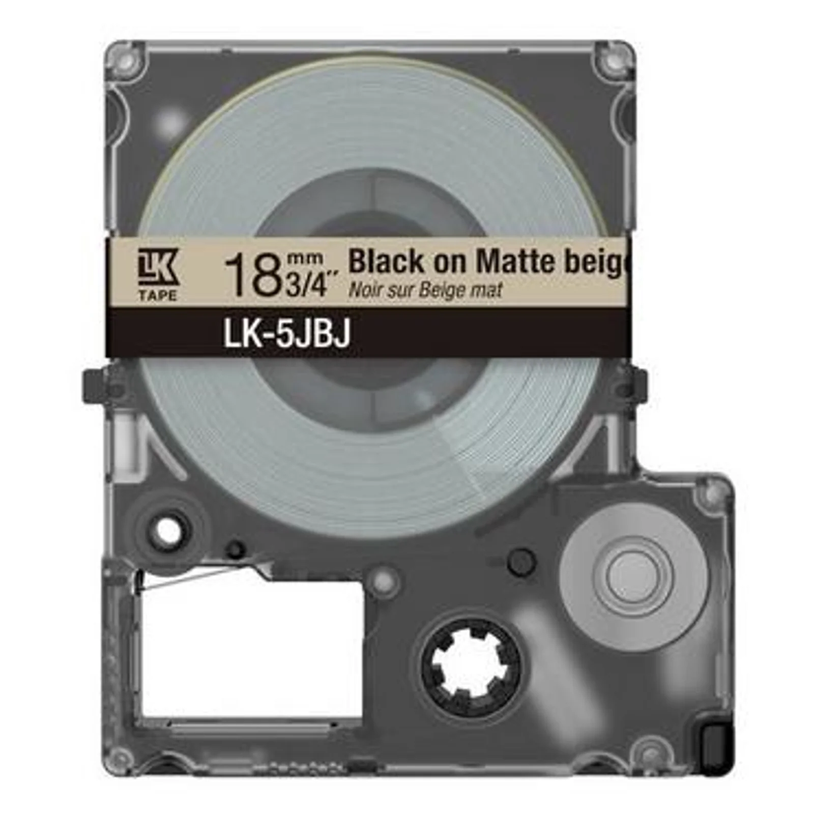 Epson LK-5JBJ Beige, Noir