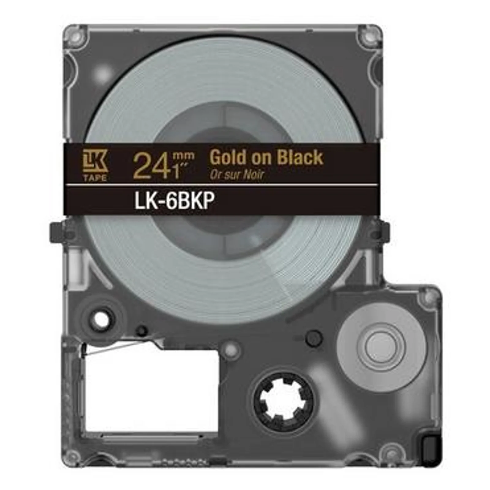 Epson LK-6BKP Noir, Or