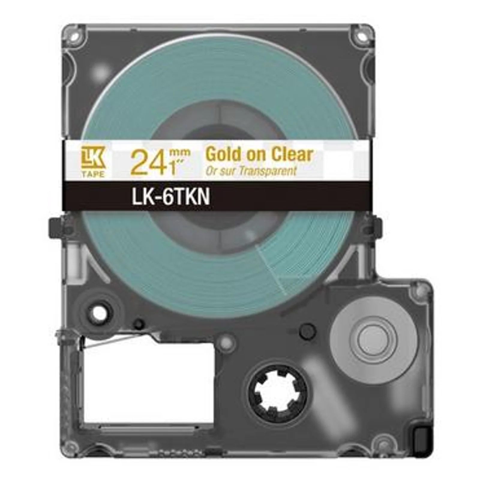 Epson LK-6TKN Or, Transparent