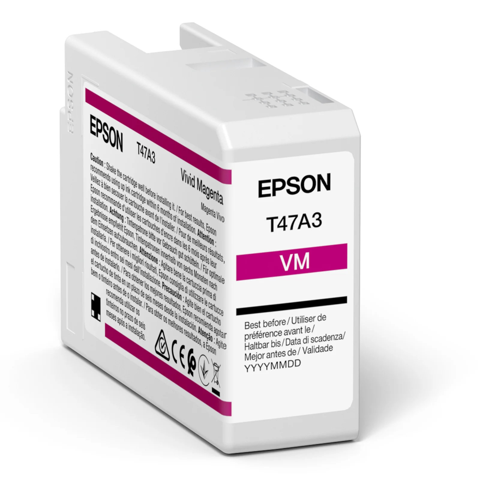 Cartouche d'encre Epson T47A3 magenta vif UltraChrome Pro pour SureColor SC-P900
