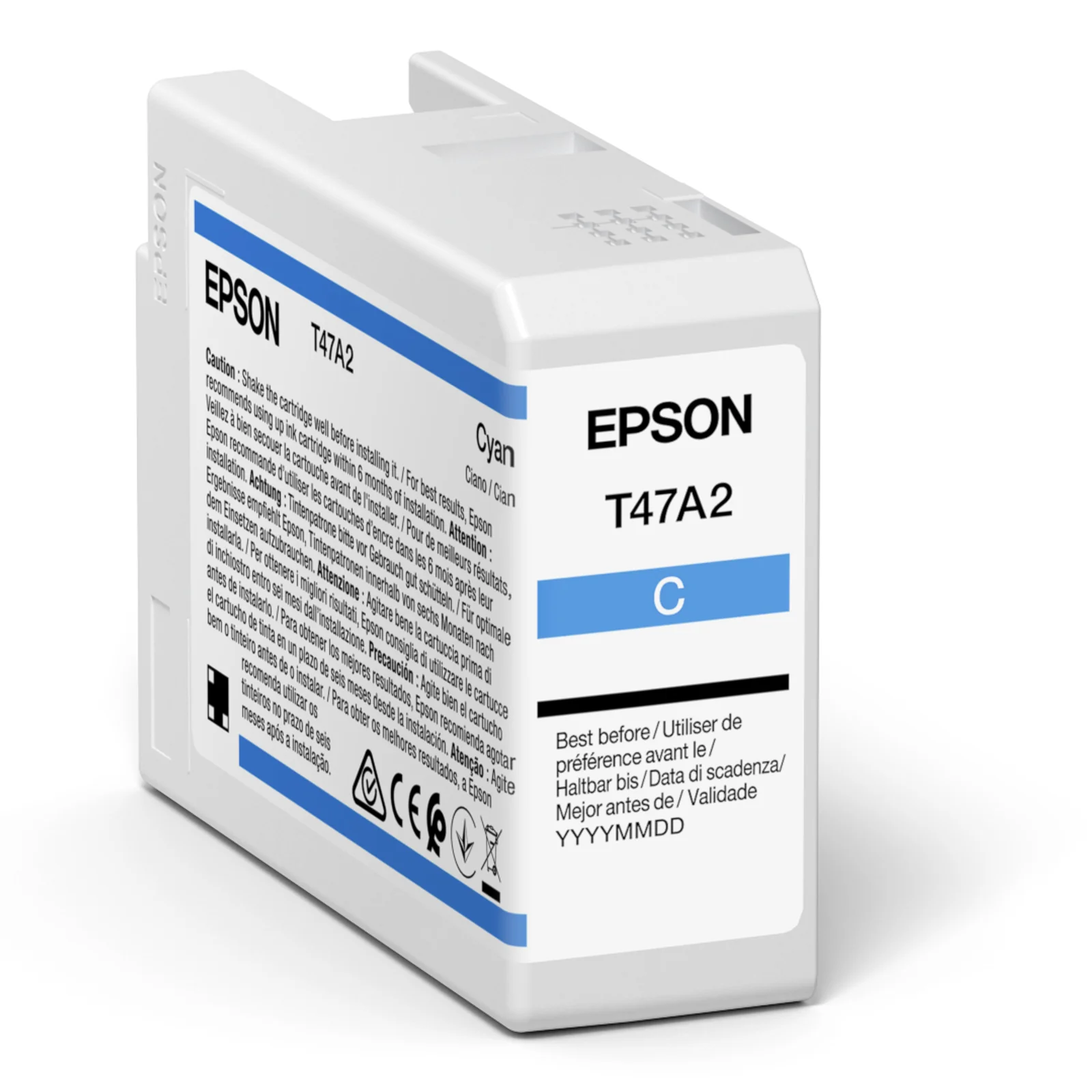 Cartouche d'encre Epson T47A2 cyan UltraChrome Pro pour SureColor SC-P900