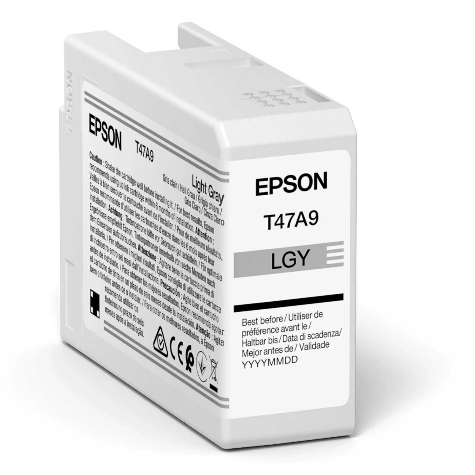 Cartouche d'encre Epson T47A9 gris clair UltraChrome Pro pour SureColor SC-P900