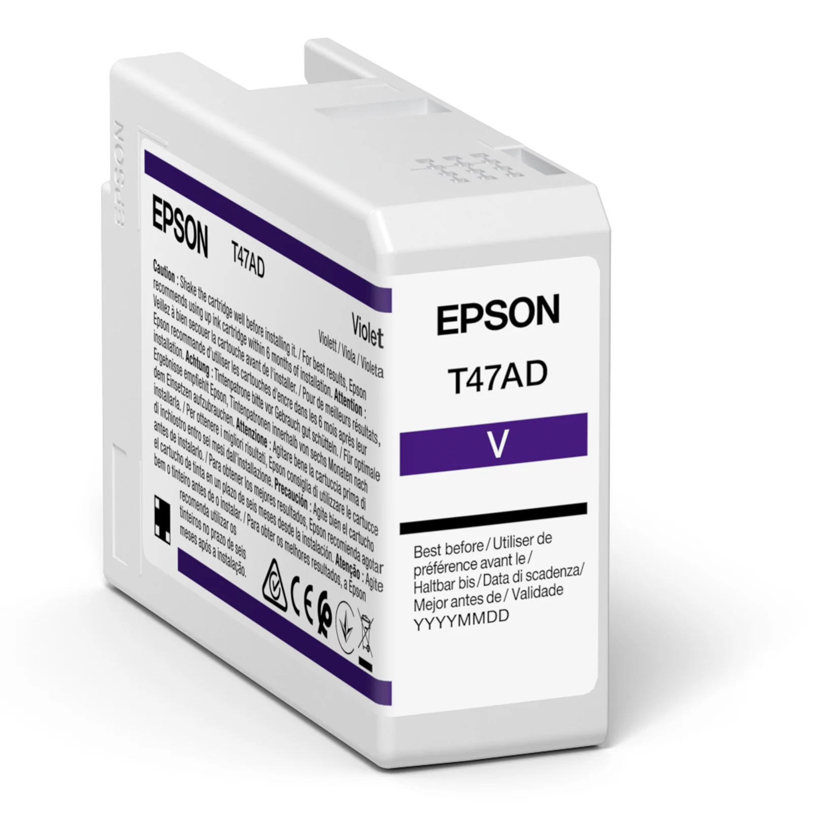 Cartouche d'encre Epson T47AD violet UltraChrome Pro pour SureColor SC-P900