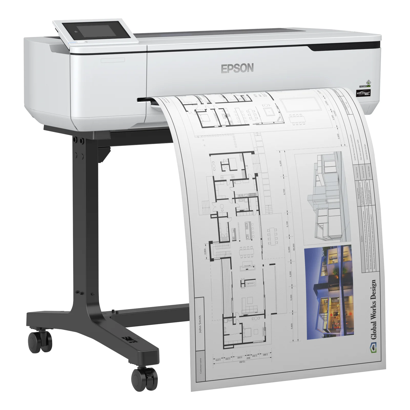 Epson SureColor SC-T3100 - Wireless Printer (with stand)