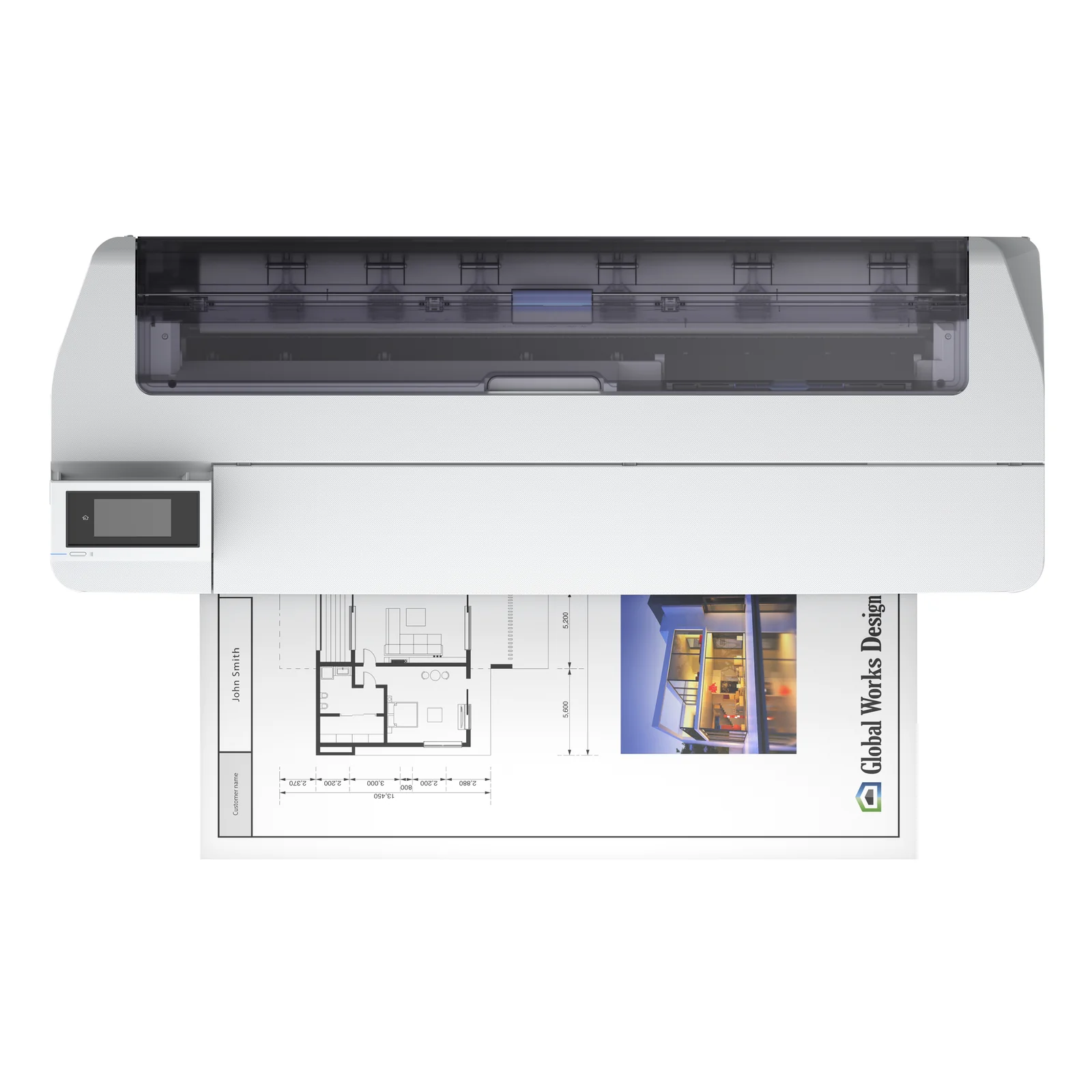 Epson SureColor SC-T5100N - Wireless printer (No stand)