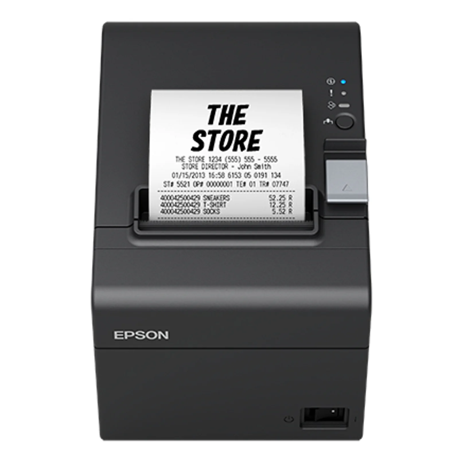TM-T20III (011): USB + Serial, PS, Blk, EU