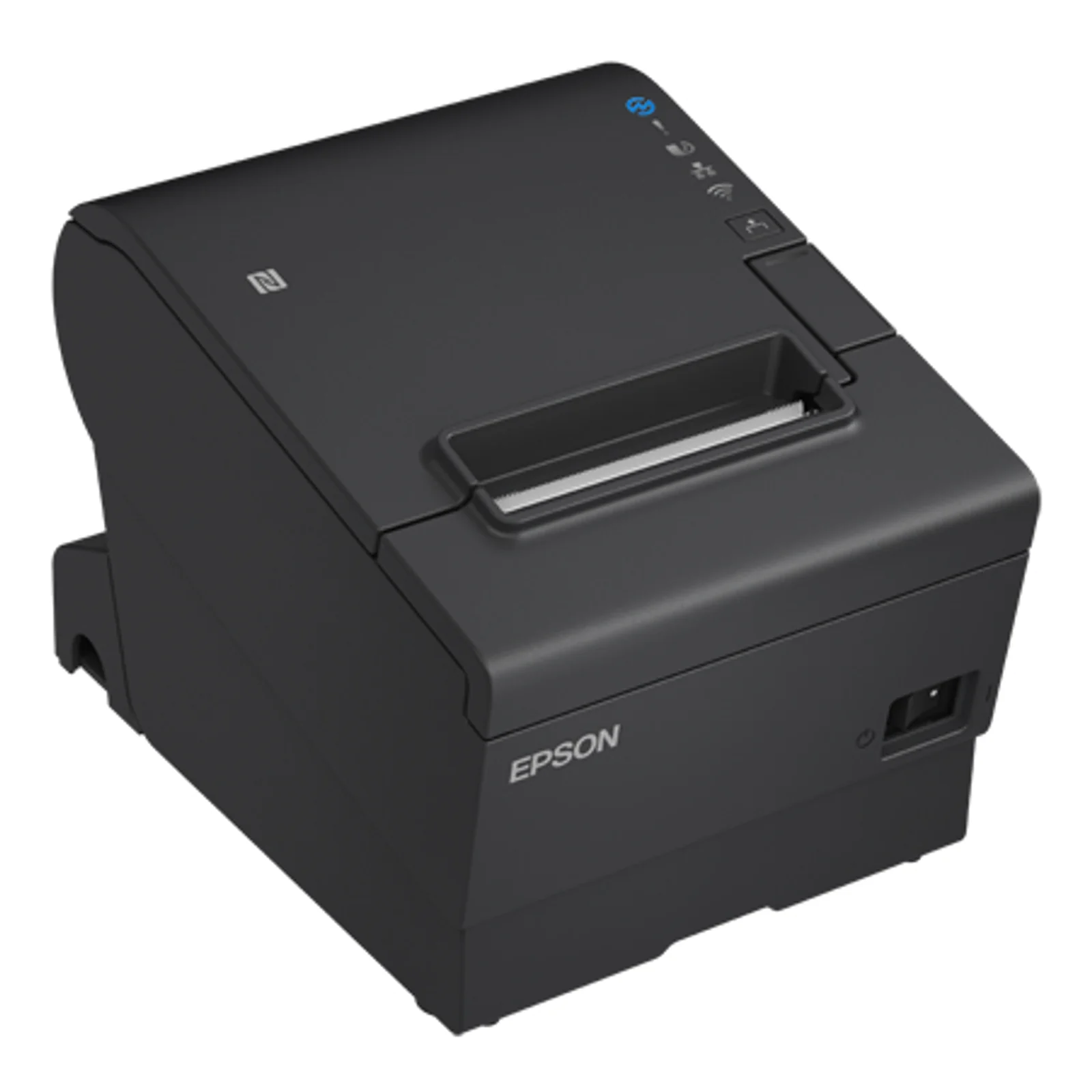 Epson TM-T88VII 132 trois quarts droite avec interrupteur d'alimentation