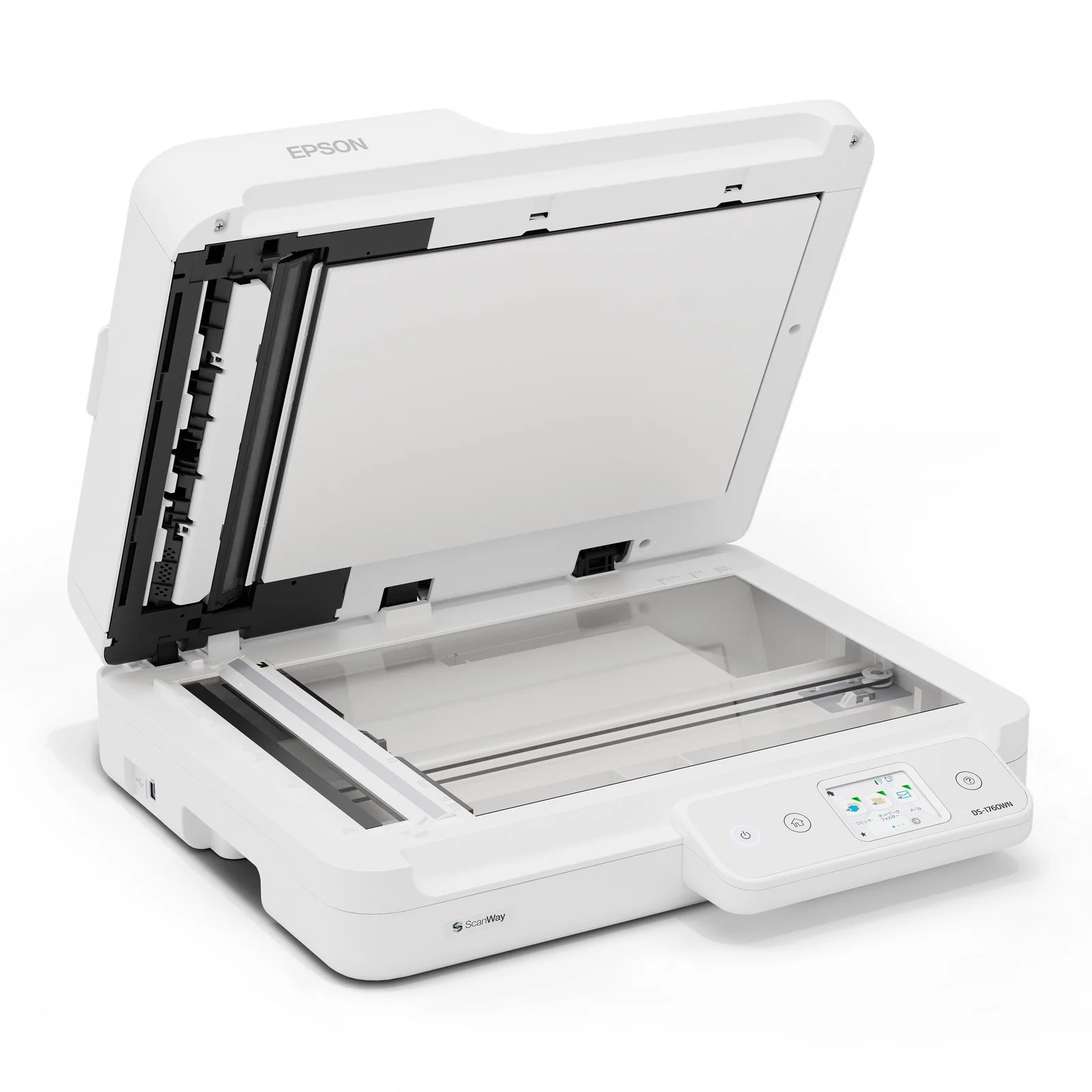 Epson WorkForce DS-1760WN Scanner à plat et chargeur automatique 1200 x 1200 DPI A4 Noir, Blanc