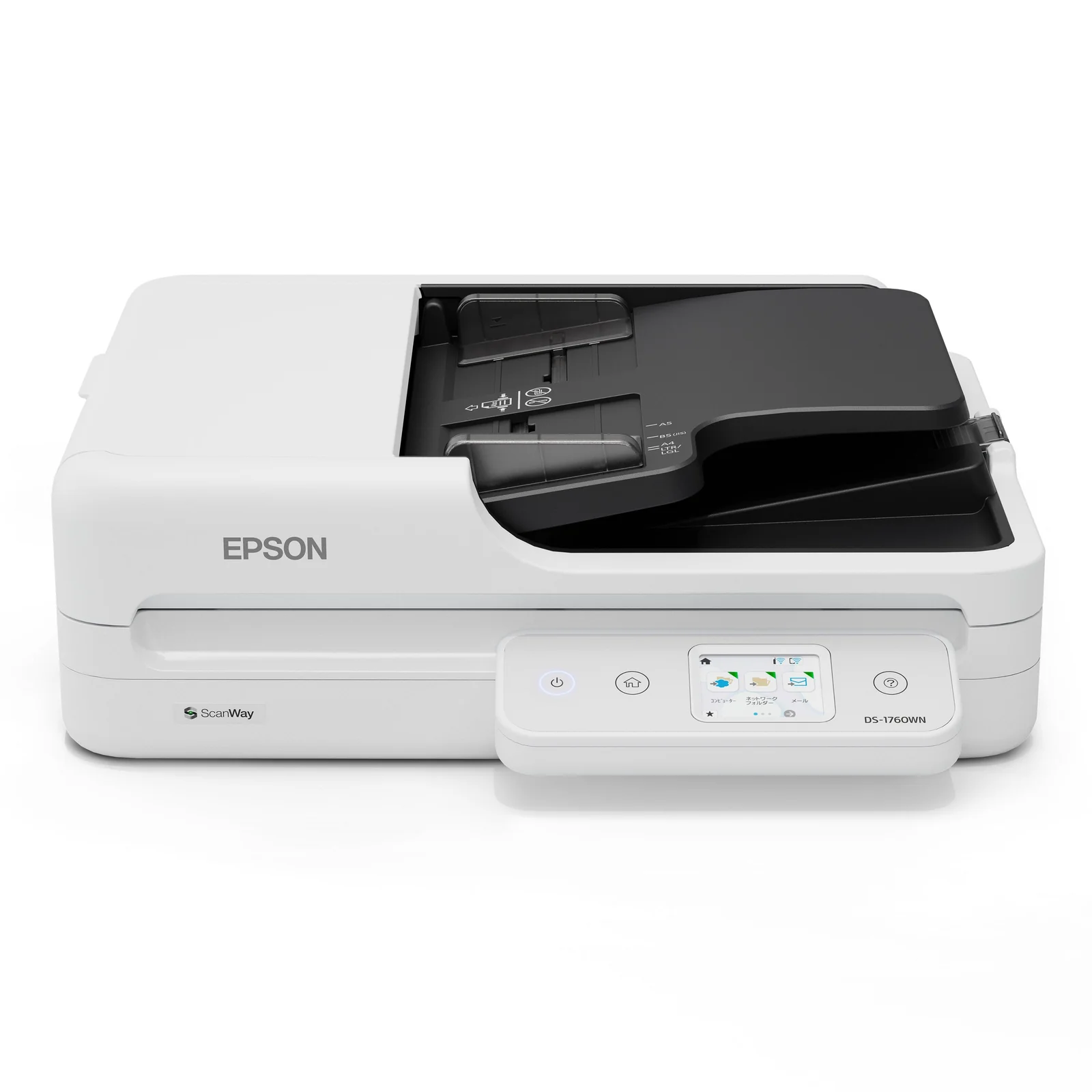 Epson WorkForce DS-1760WN Scanner à plat et chargeur automatique 1200 x 1200 DPI A4 Noir, Blanc