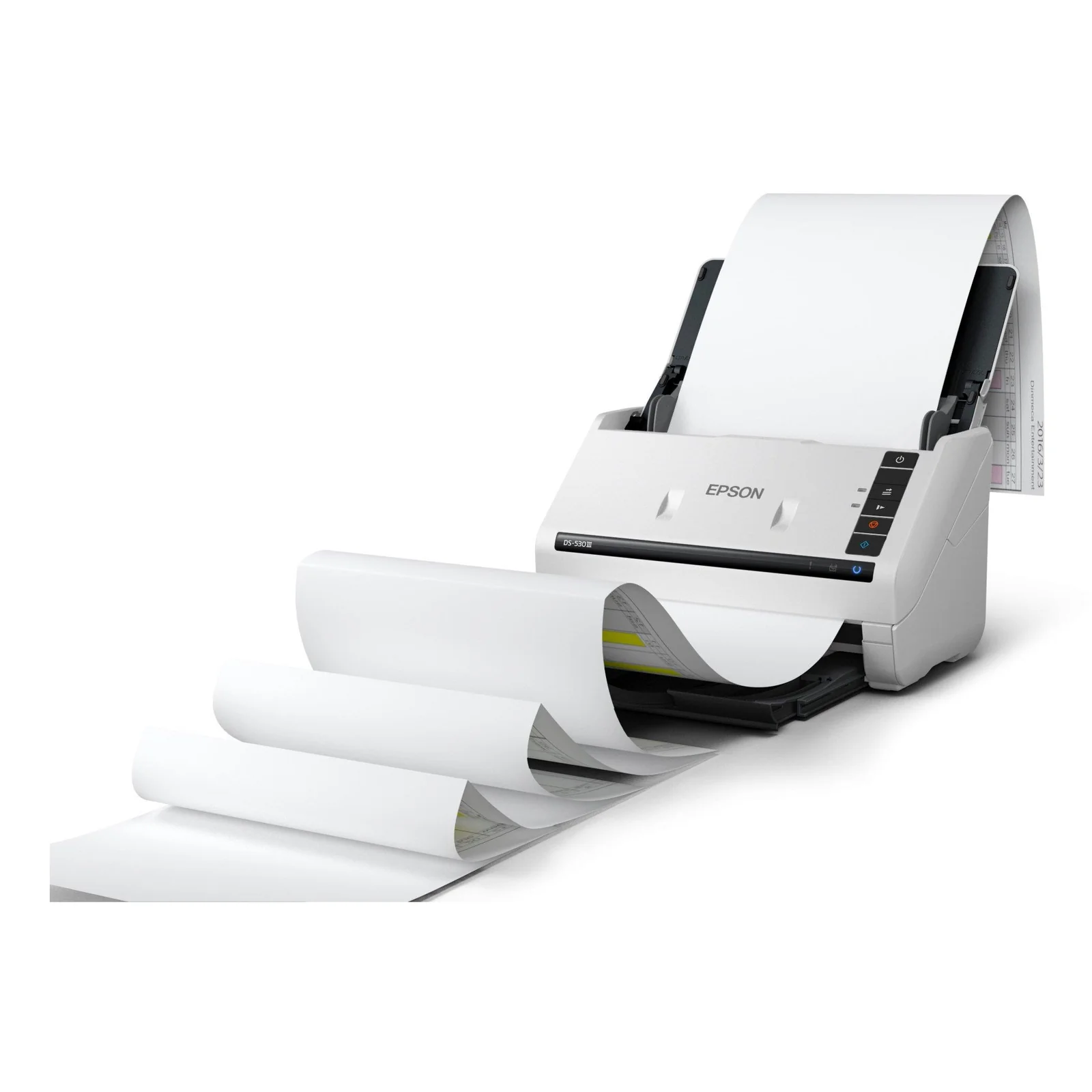 Epson WorkForce DS-530III Alimentation feuille à feuille de scanner 600 x 600 DPI A4 Blanc