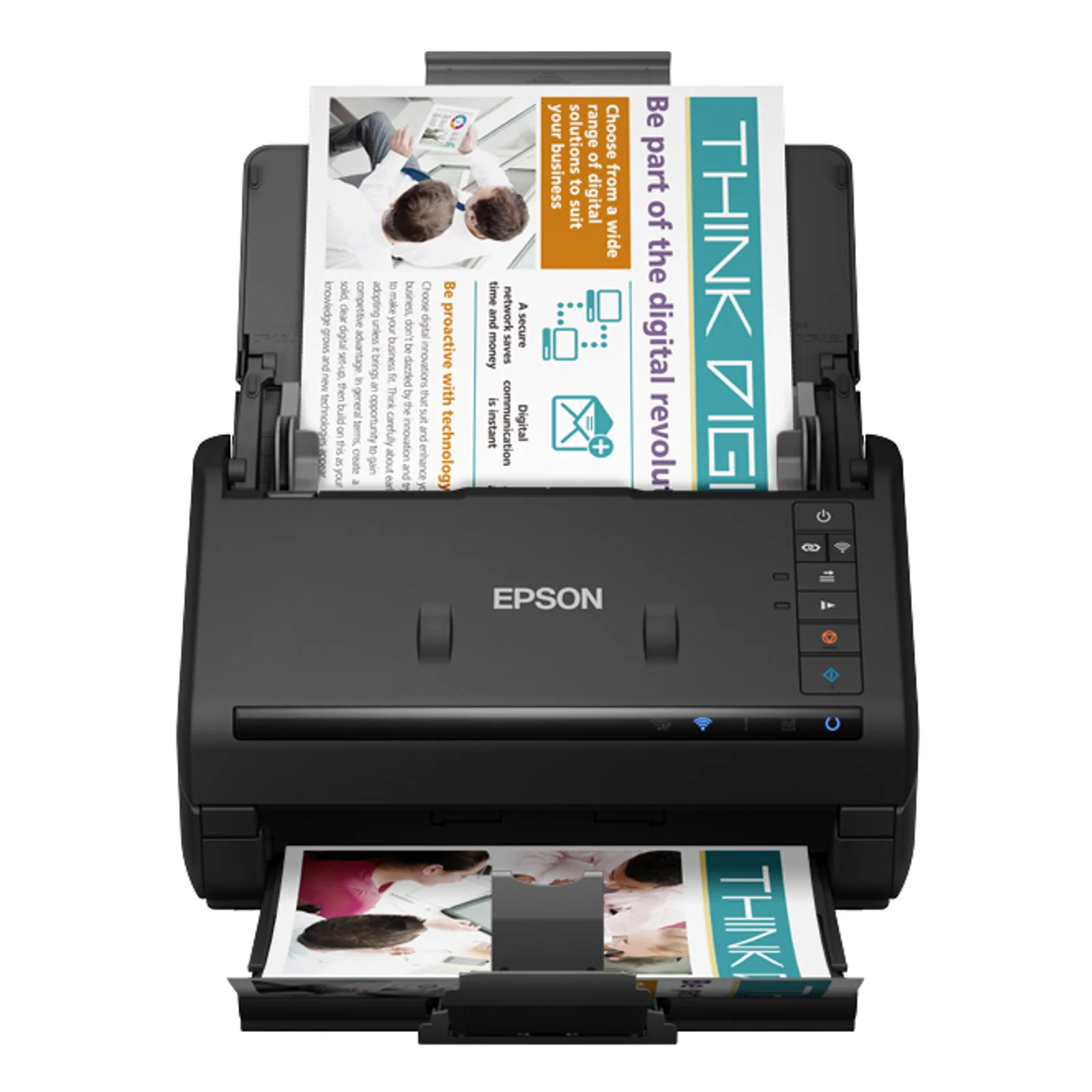 WorkForce ES-500WII Alimentation papier de scanner 600 x 600 DPI A4 Noir
