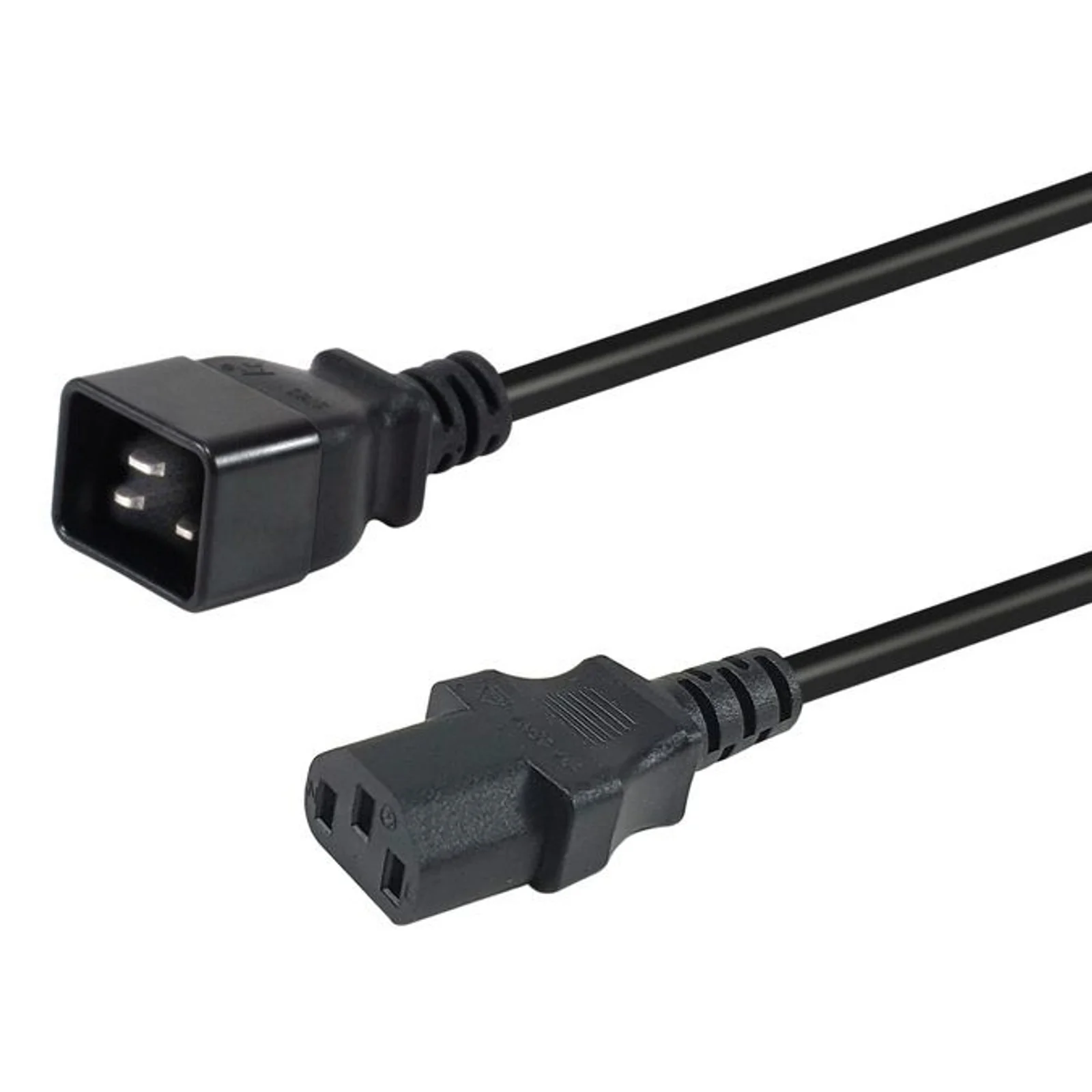112140 câble électrique Noir 1,8 m IEC C20 IEC C13