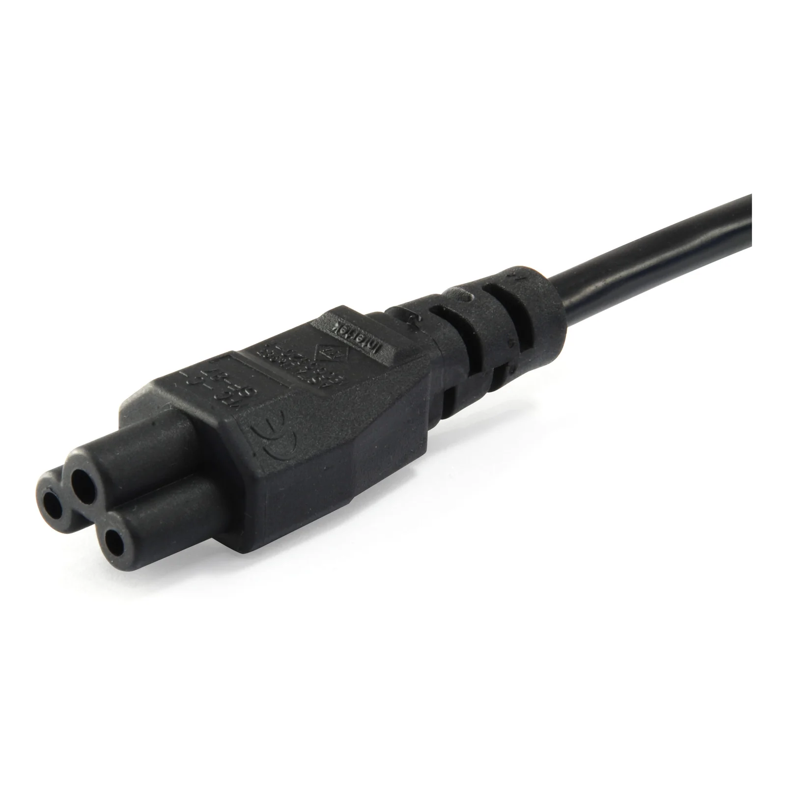 Equip 112151 Noir 3 m Prise d'alimentation type F Coupleur C5