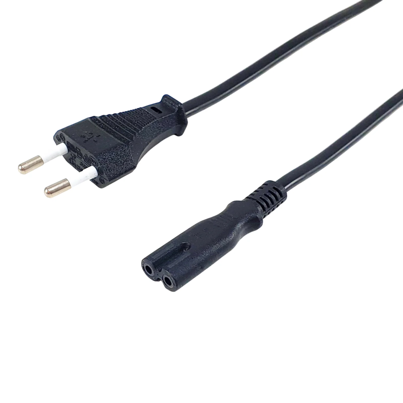 112160 câble électrique Noir 1,8 m Coupleur C7 2 broches