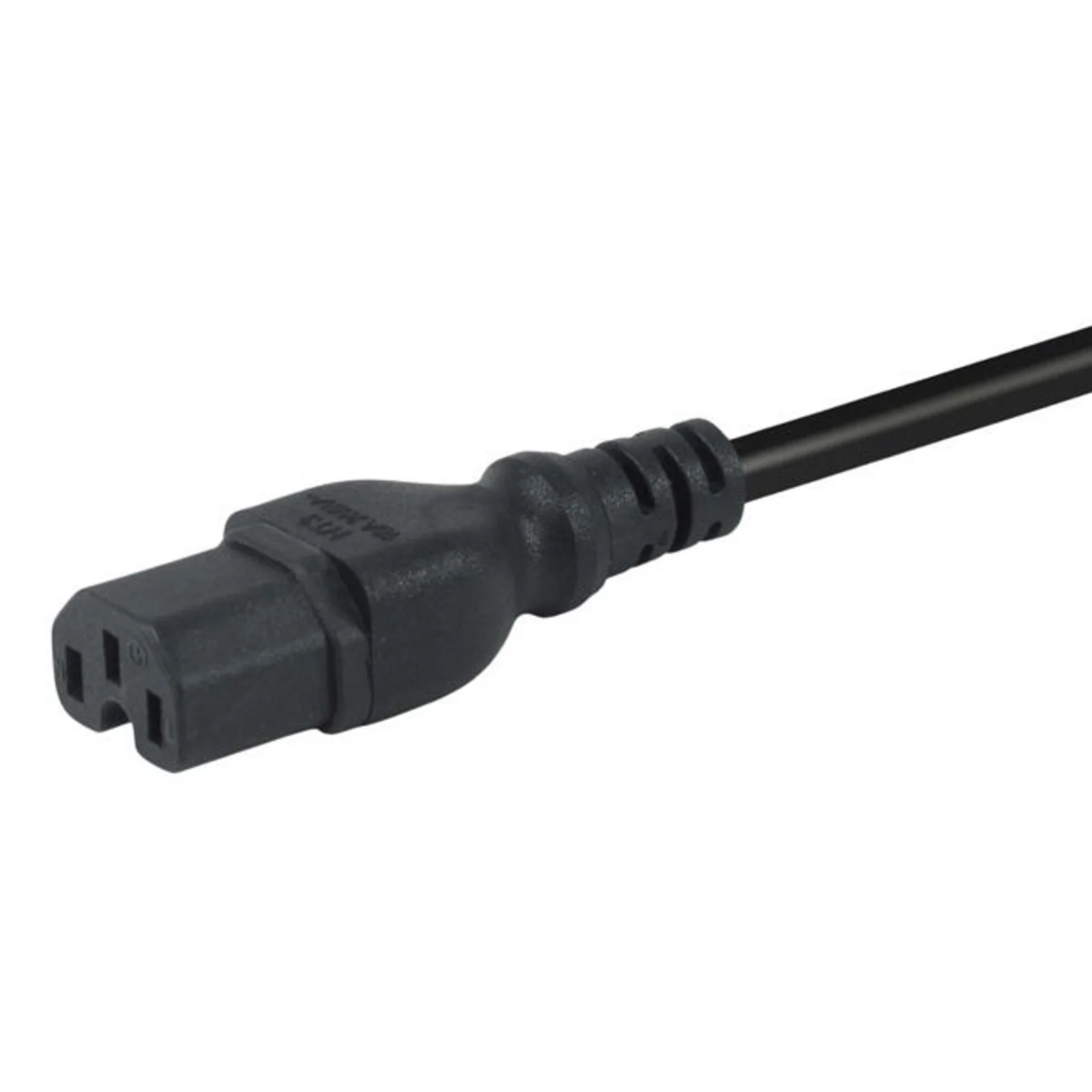 Equip 112170 câble électrique Noir 1,8 m Coupleur C14 Coupleur C15