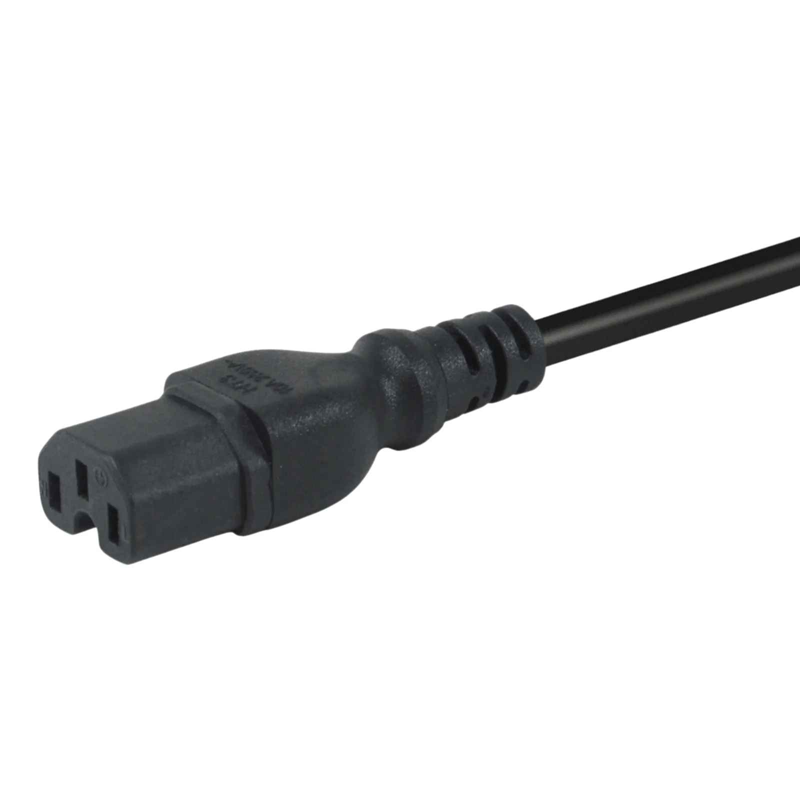 Equip 112171 câble électrique Noir 3 m Coupleur C14 Coupleur C15