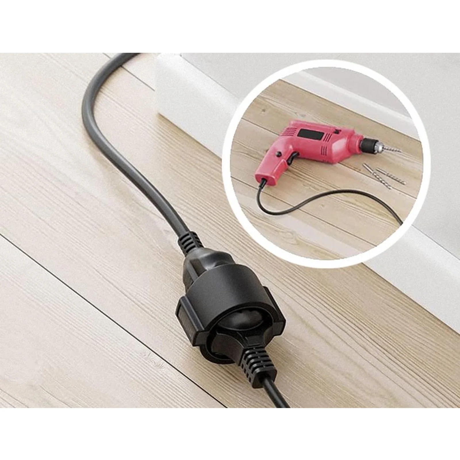 Equip 112183 câble électrique Noir 10 m CEE7/7 CEE7/3