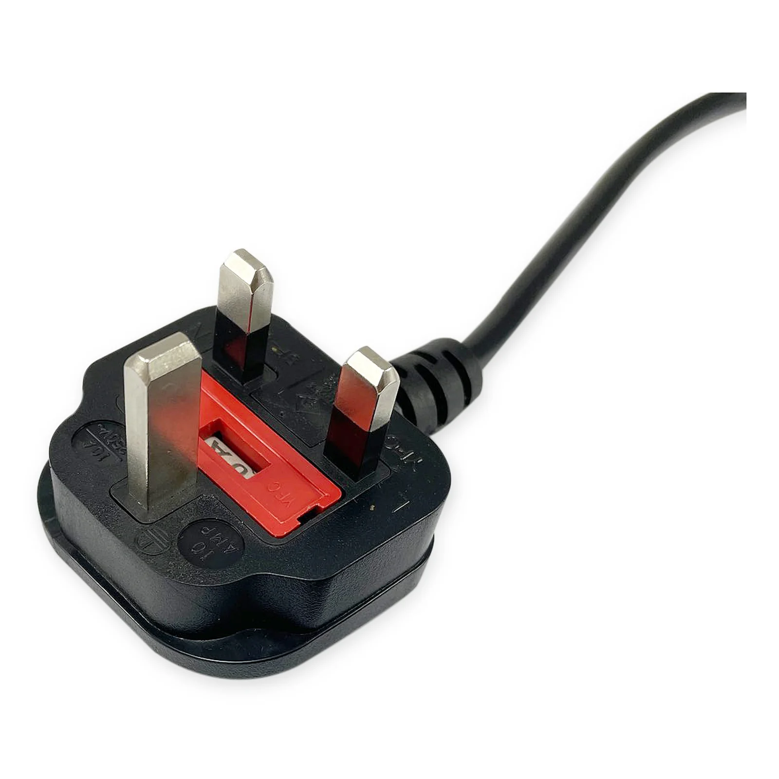 Equip 112300 Noir 2 m BS 1363 Coupleur C13