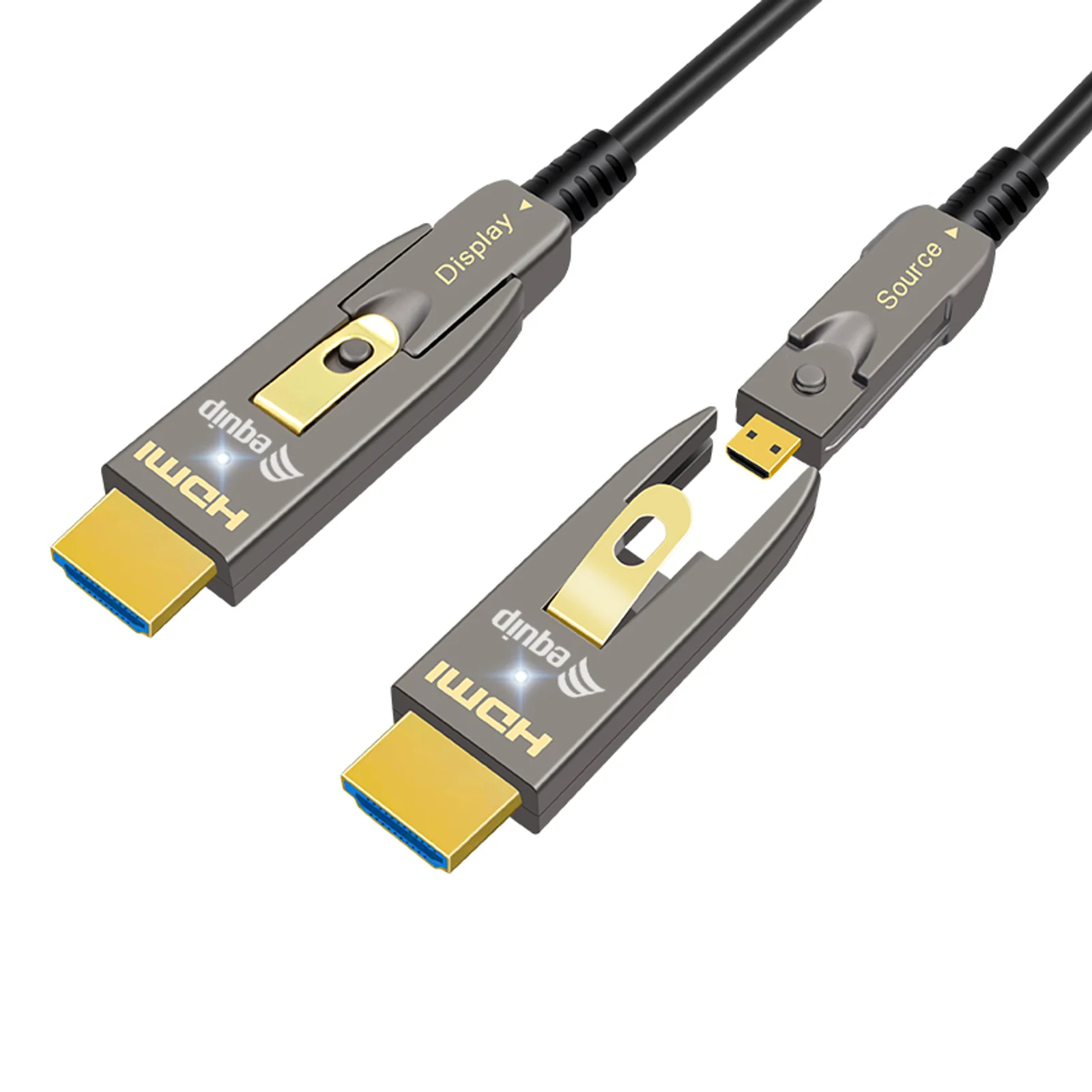 Equip 119473 câble HDMI 20 m HDMI Type-A/HDMI Type-D Noir