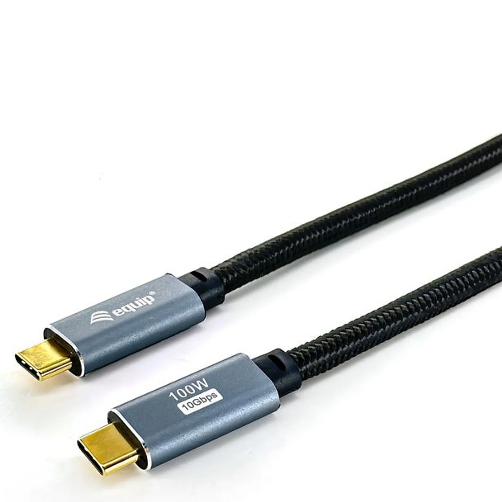 128359 Câble USB 3.2 Gen 2 C vers C, M/M, 3.0m, PD100W, 4K/60Hz, 10Gbps, noir