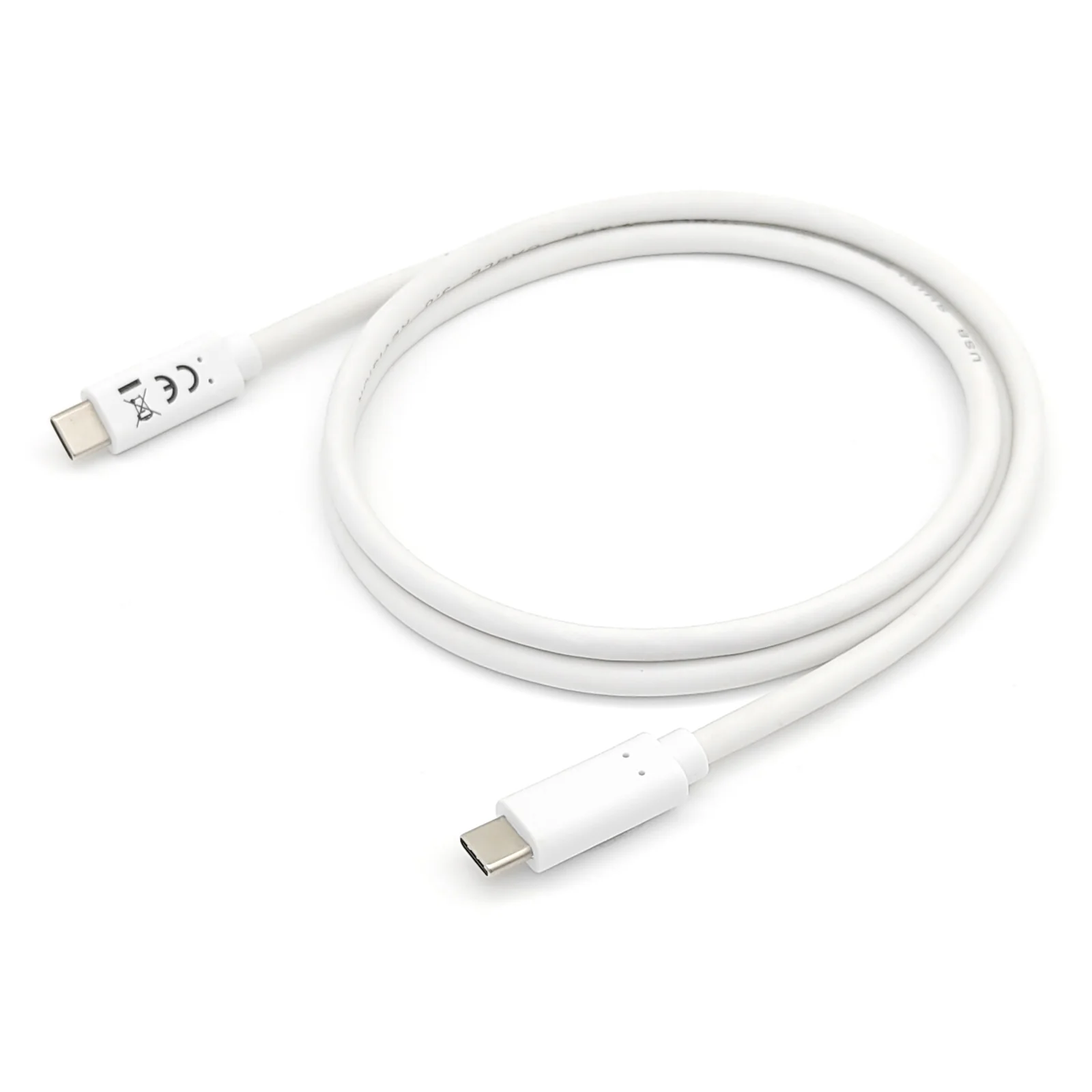 Equip 128362 Câble USB 3.2 Gen 1 C vers C , M/M , 2.0m, PD 60W, 5Gbps, Blanc