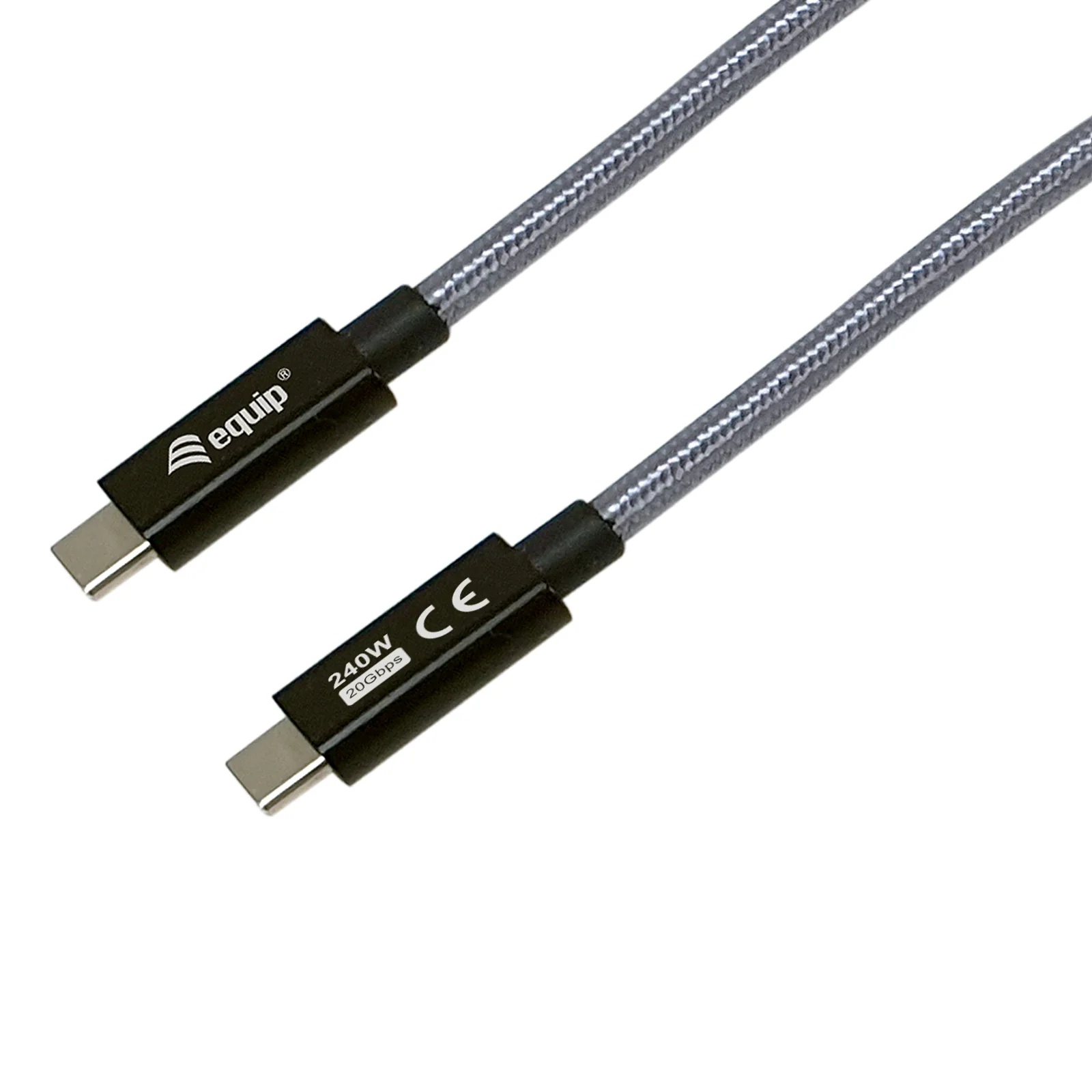 Equip 128426 câble USB USB 3.2 Gen 2x2 1 m USB C 20 Gbit/s 240 W Noir