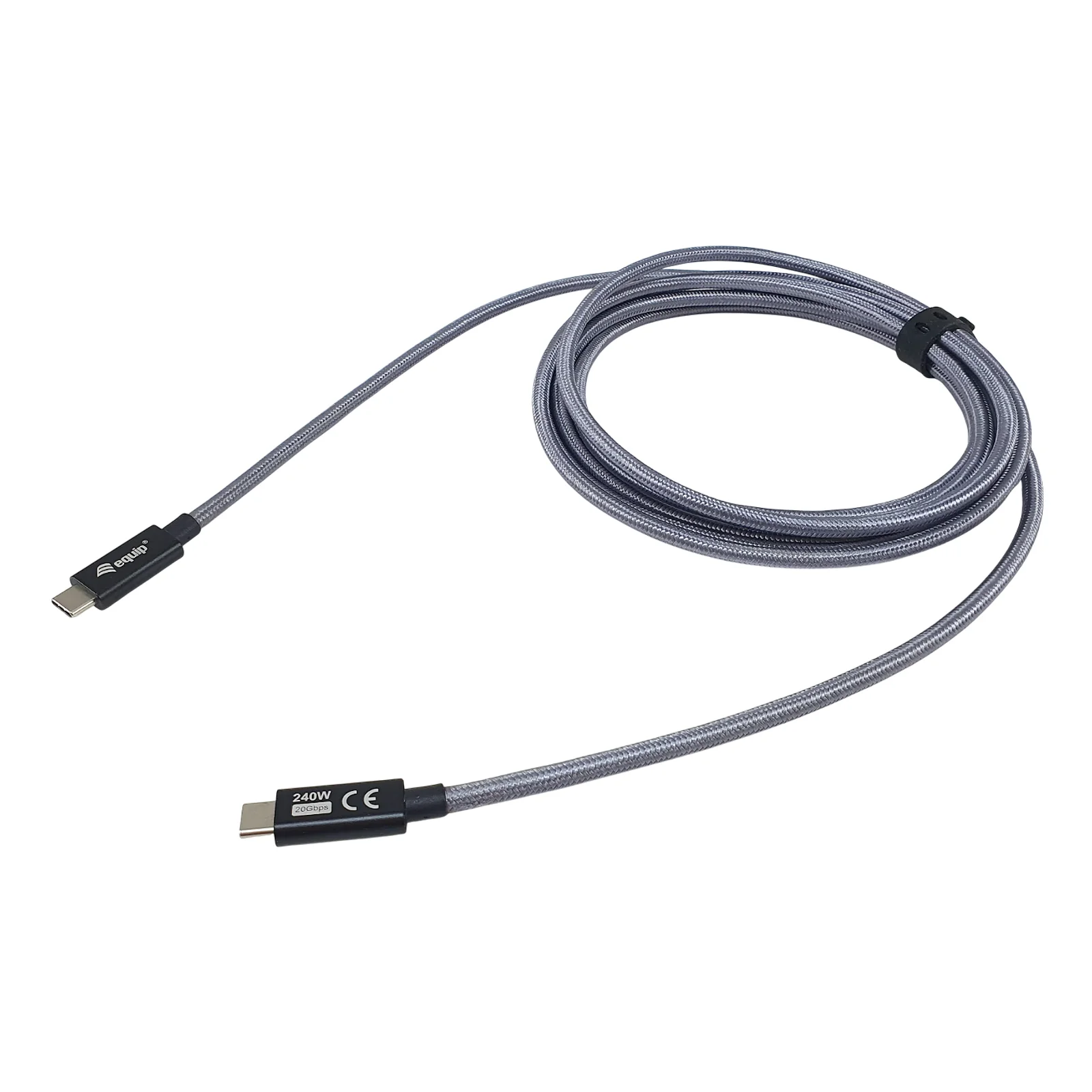 Equip 128426 câble USB USB 3.2 Gen 2x2 1 m USB C 20 Gbit/s 240 W Noir