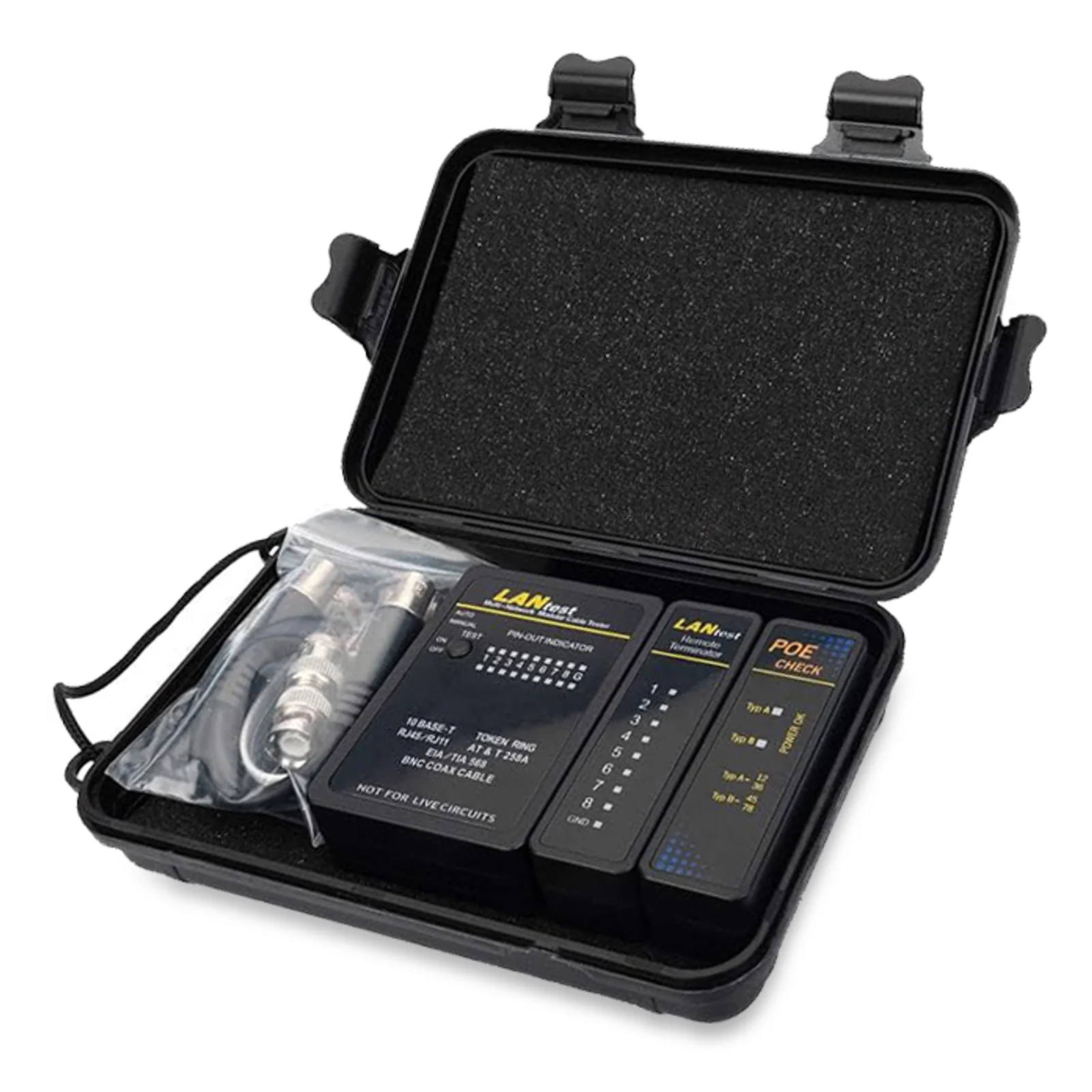 Equip 129968 testeur de câble réseau Noir