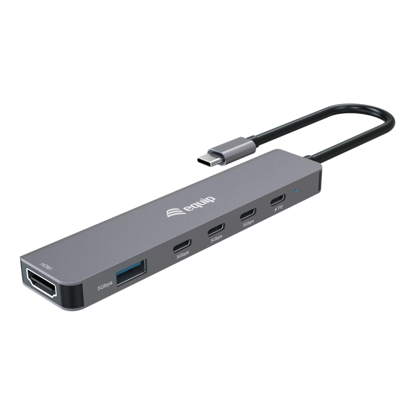 133500 station d'accueil Avec fil USB 3.2 Gen 1 (3.1 Gen 1) Type-C Gris