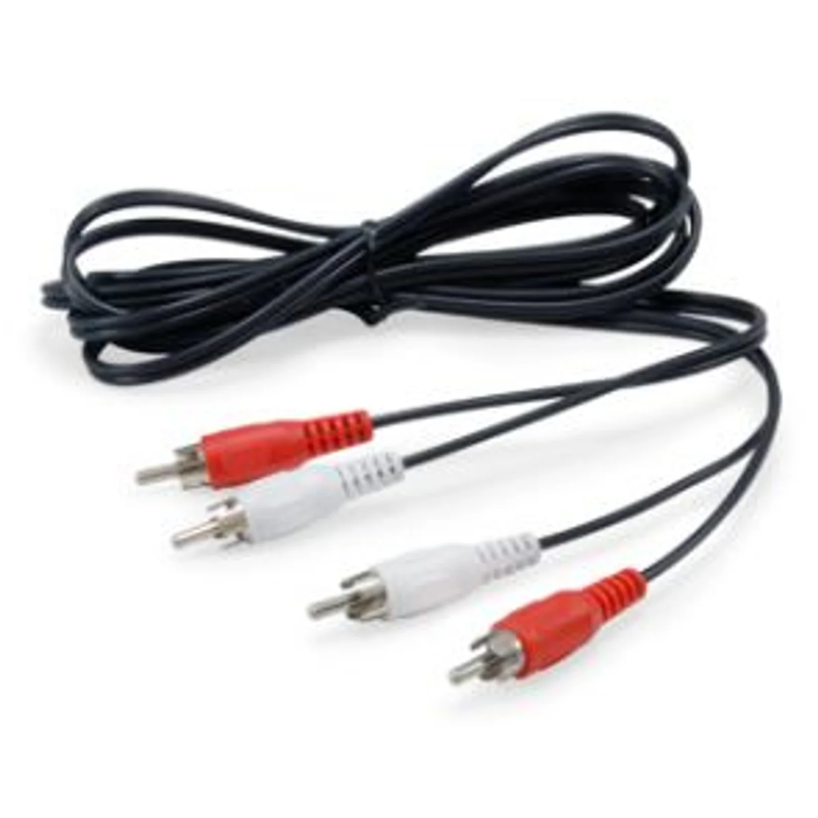 147094 câble audio 2,5 m 2 x RCA Noir