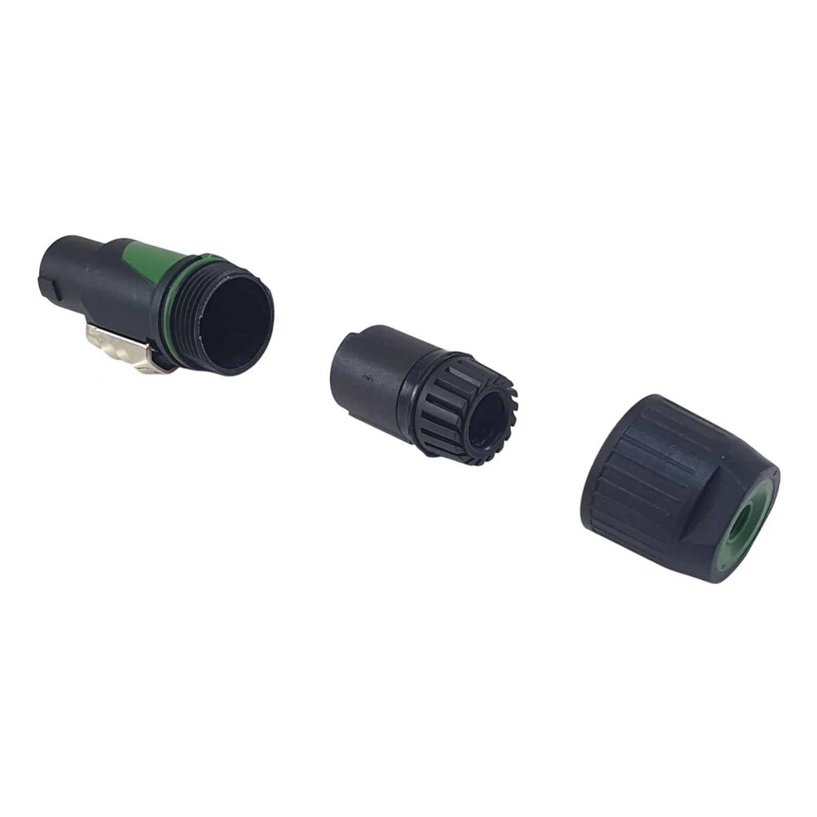 Equip 147932 connecteur de fils 4-Pole speakON Noir, Vert