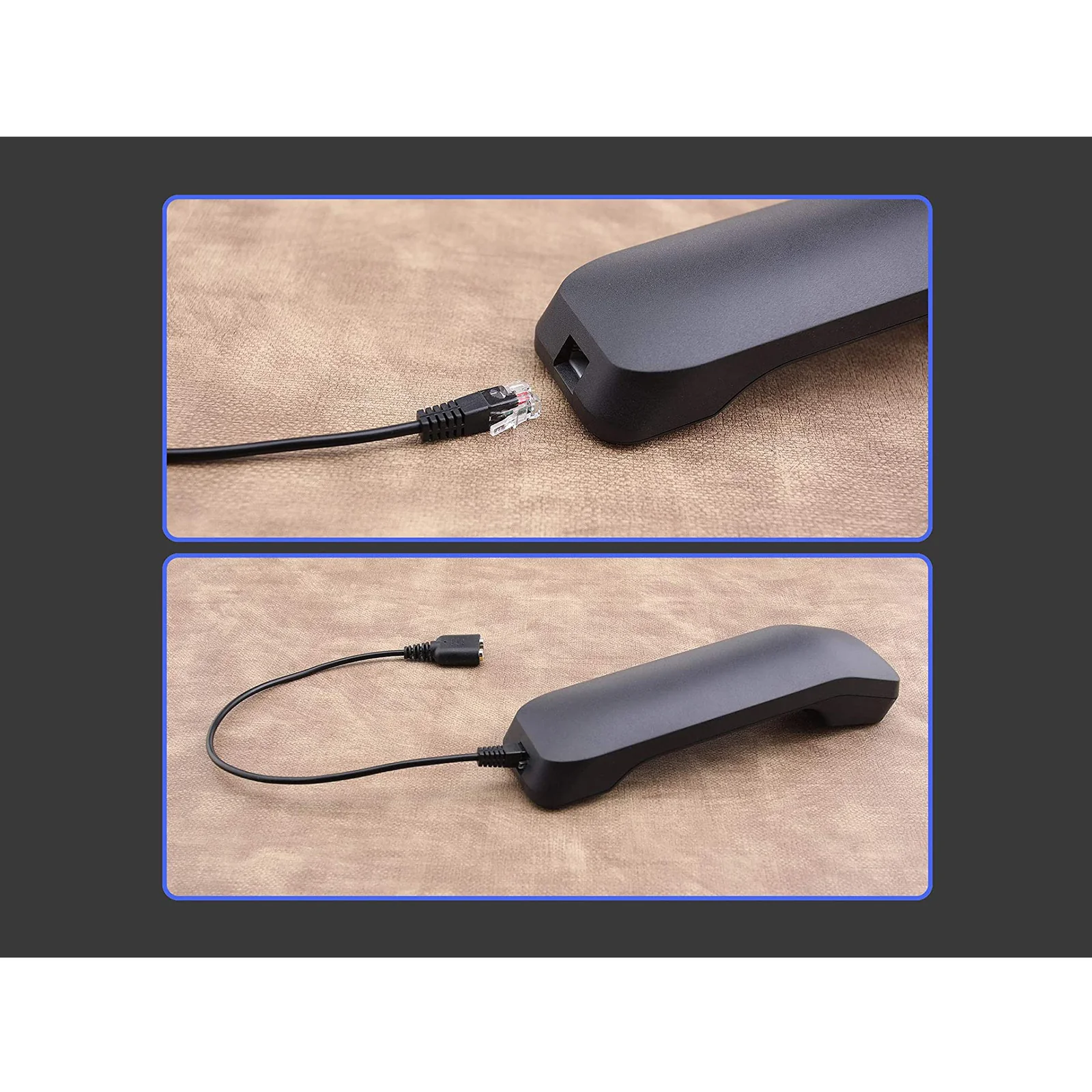 Equip 147944 câble audio 0,25 m RJ-9 2 x 3.5mm Noir