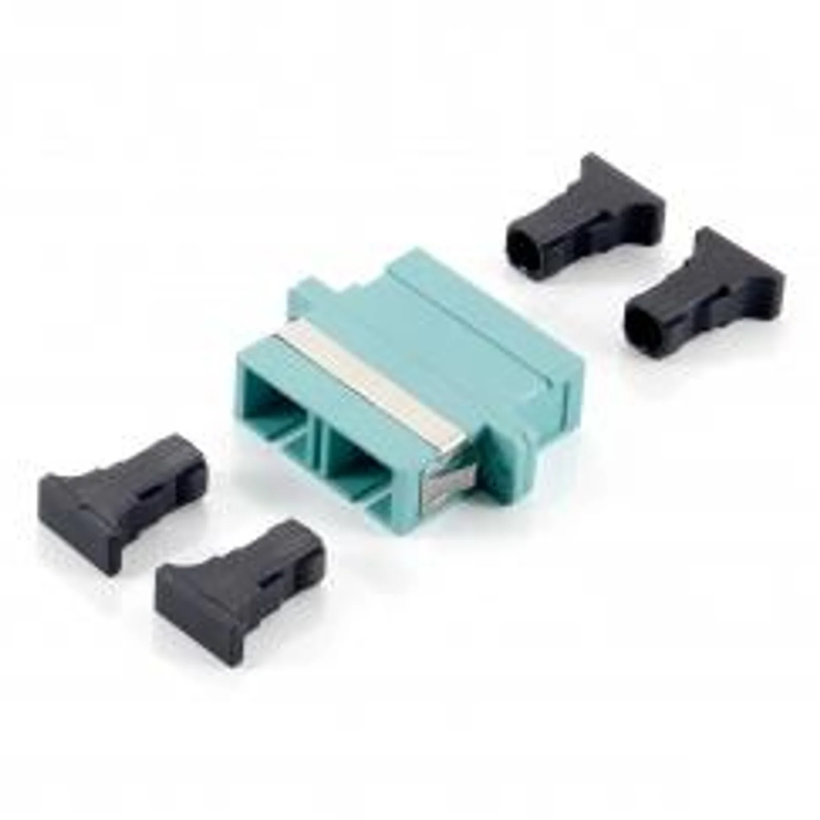 156143 adaptateur de fibres optiques SC 12 pièce(s) Turquoise
