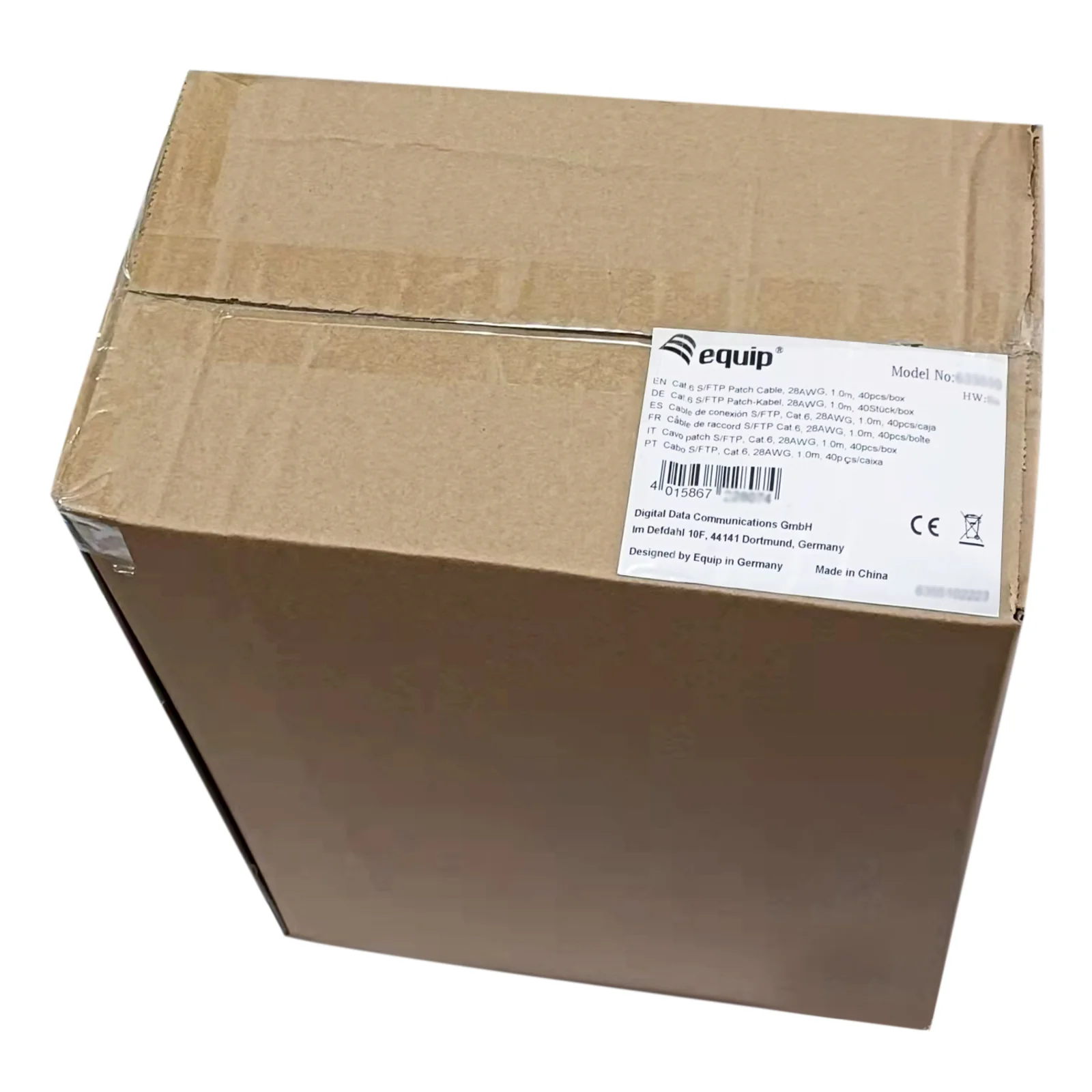 Equip 159332 câble DisplayPort 2 m Noir