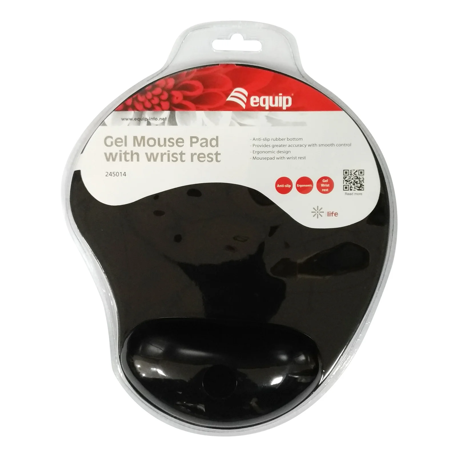 Equip 245014 tapis de souris Noir