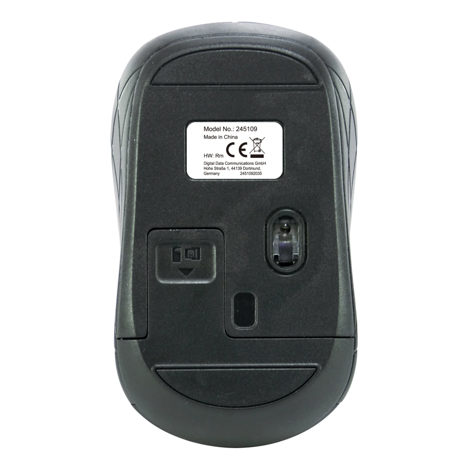 Equip 245109 souris Voyage Ambidextre RF sans fil Optique 1600 DPI