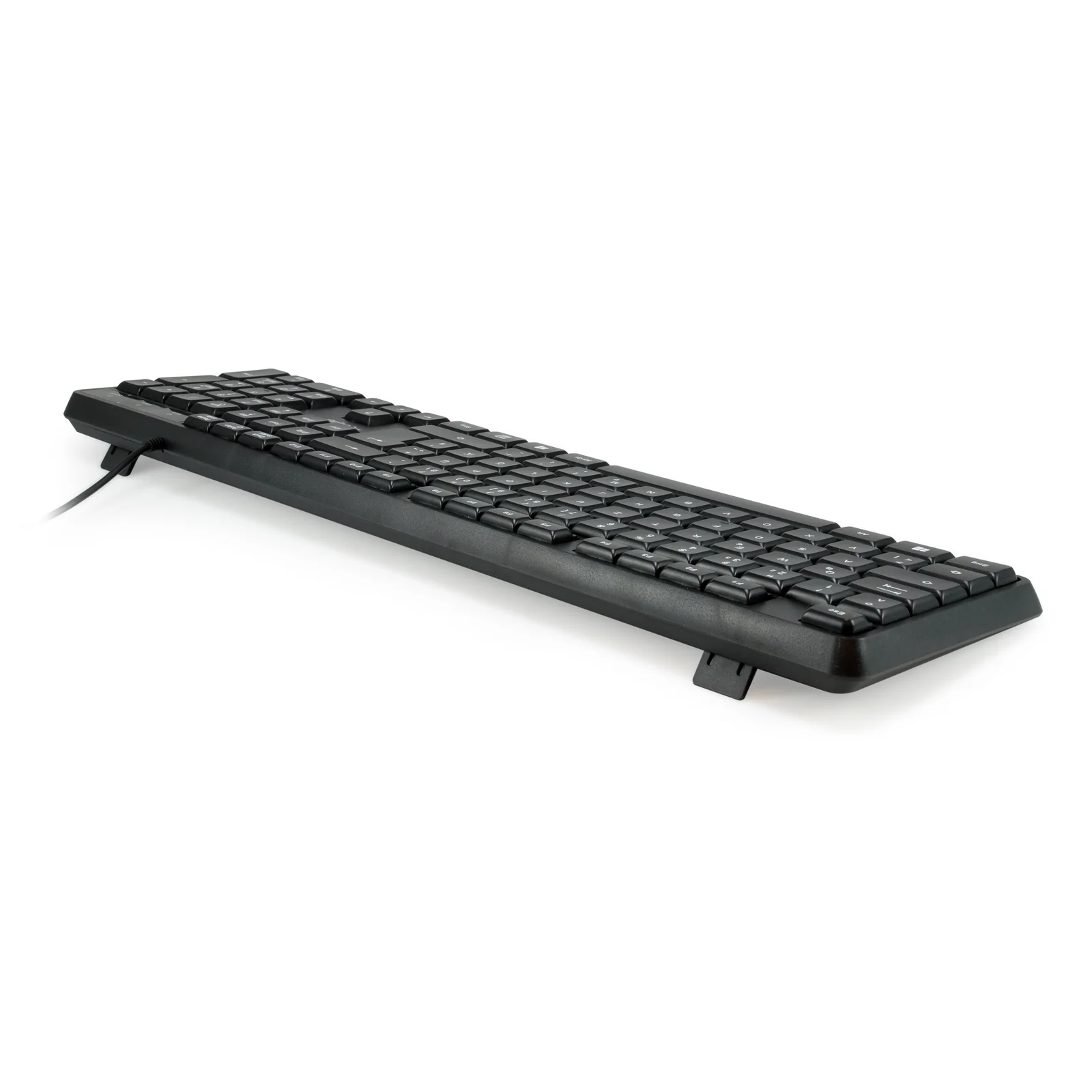 Equip 245211 clavier Bureau USB QWERTY Espagnole Noir