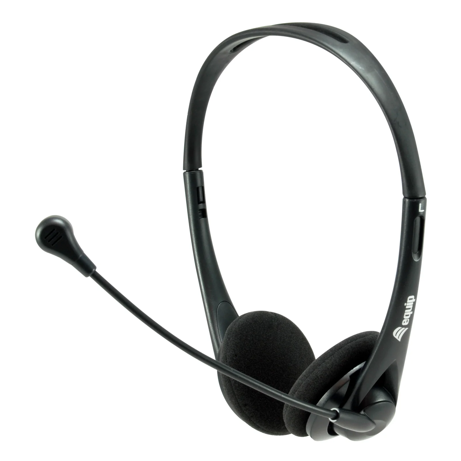 245304 casque Avec fil Arceau Bureau/Centre d'appels Noir