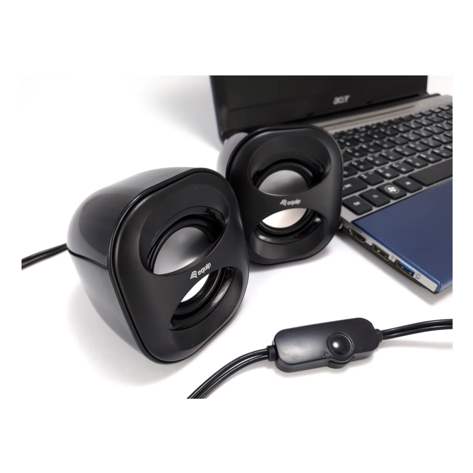 Equip 245330 haut-parleur Noir Avec fil 3 W